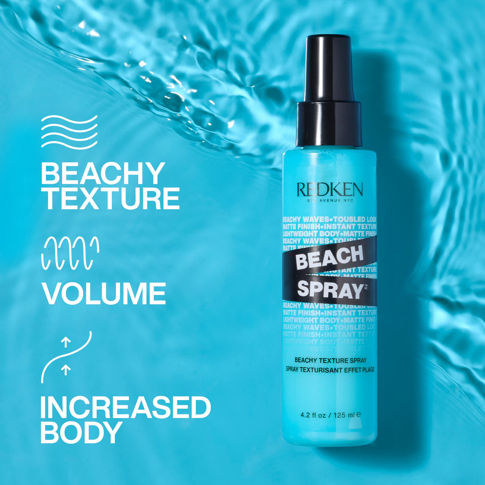 Foto 3 pulgar | Spray De Playa Para Cabello Redken, Texturizante, Sin Sal Marina - Venta Internacional.