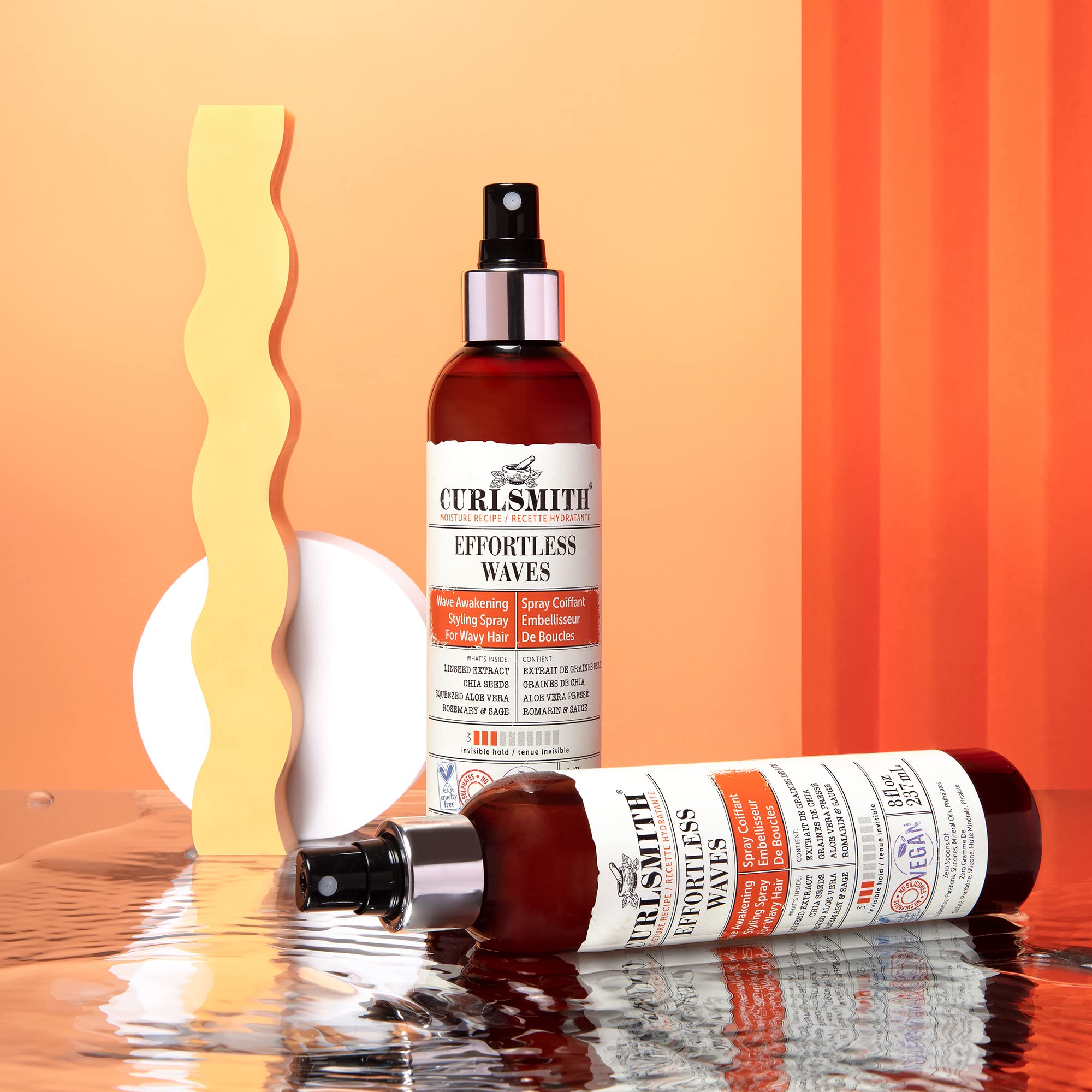 Foto 8 pulgar | Spray De Peinado Curlsmith Effortless Waves Lightweight 240 Ml - Venta Internacional.