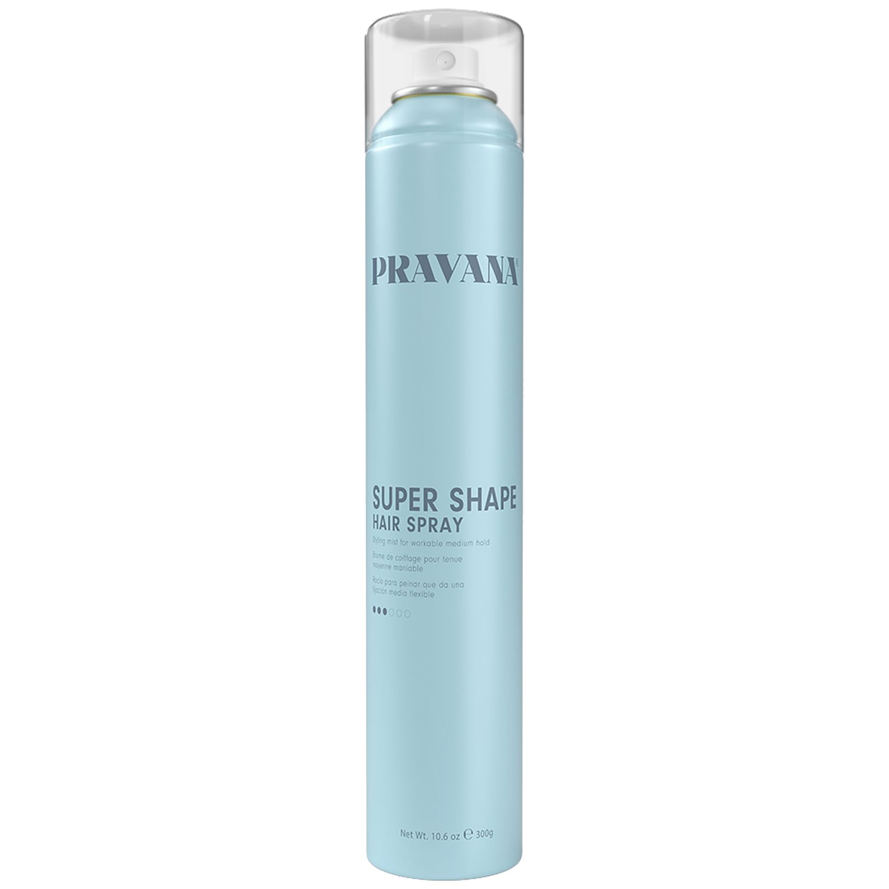 Spray Para El Cabello Pravana Super Shape Workable, Fijación Media, 300 Ml - Venta Internacional.