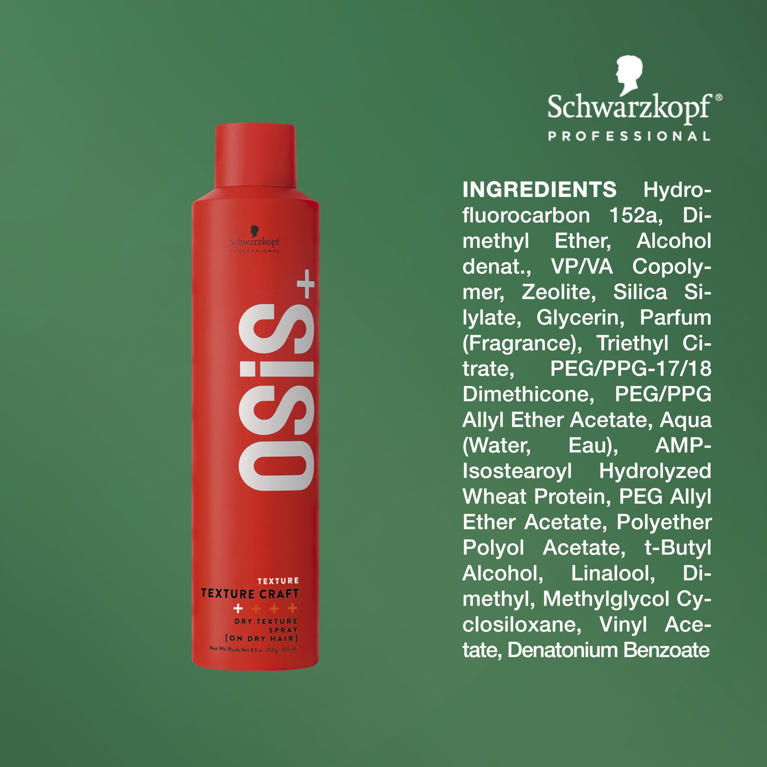 Foto 4 pulgar | Spray Voluminizador De Textura Seca Osis+ Texture Craft 225 Ml - Venta Internacional.