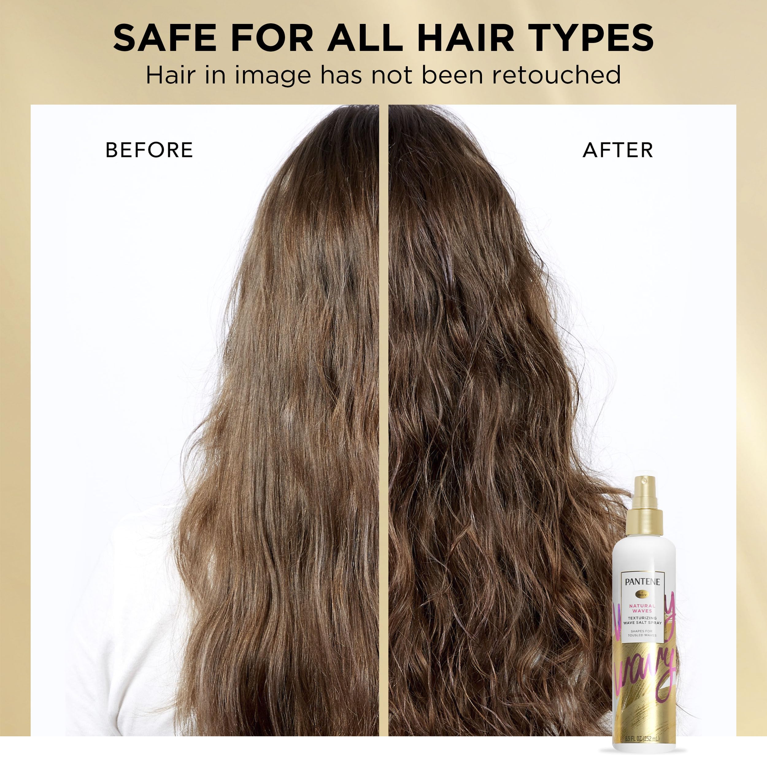 Foto 4 pulgar | Laca Para El Cabello Pantene Pro-v Salt Texturizante Natural Waves 750 Ml - Venta Internacional.