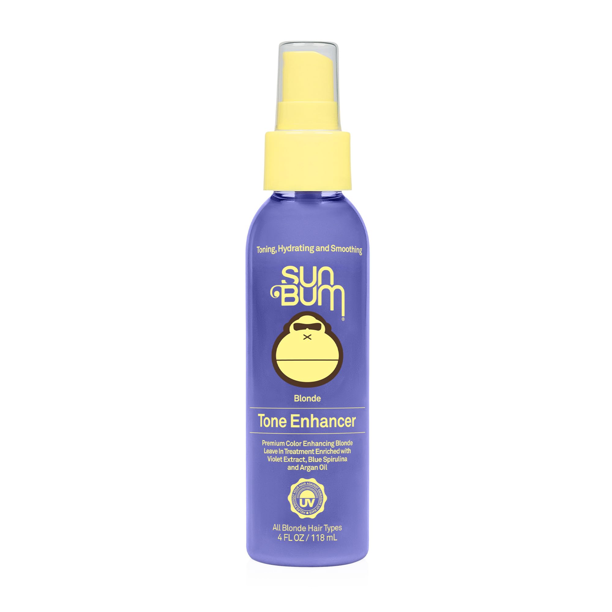 Foto 2 pulgar | Potenciador De Tono Leave In Treatment Sun Bum Blonde 120 Ml - Venta Internacional.