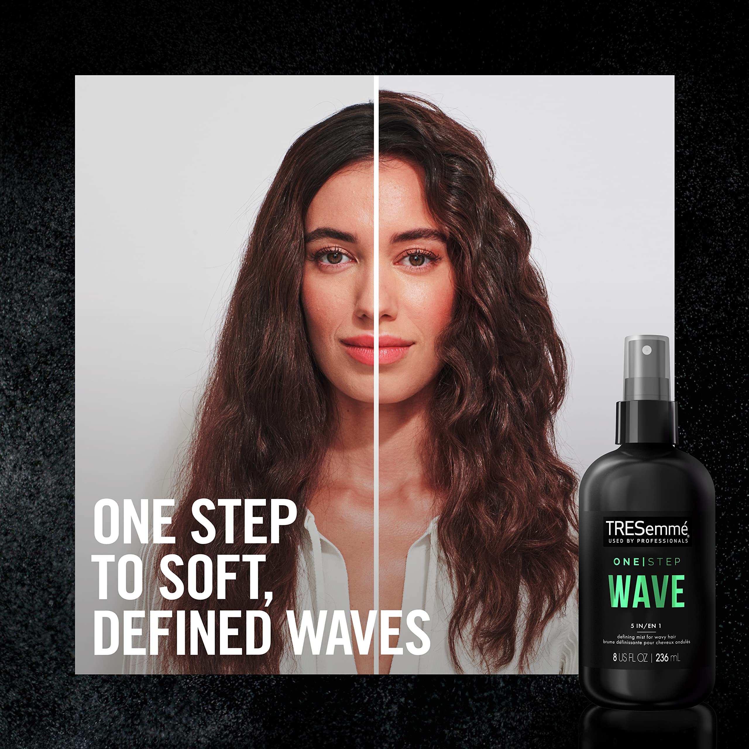 Foto 4 pulgar | Bruma Para Peinar El Cabello Tresemmé One Step 5 En 1 Wave, 240 Ml, Paquete De 2 - Venta Internacional.