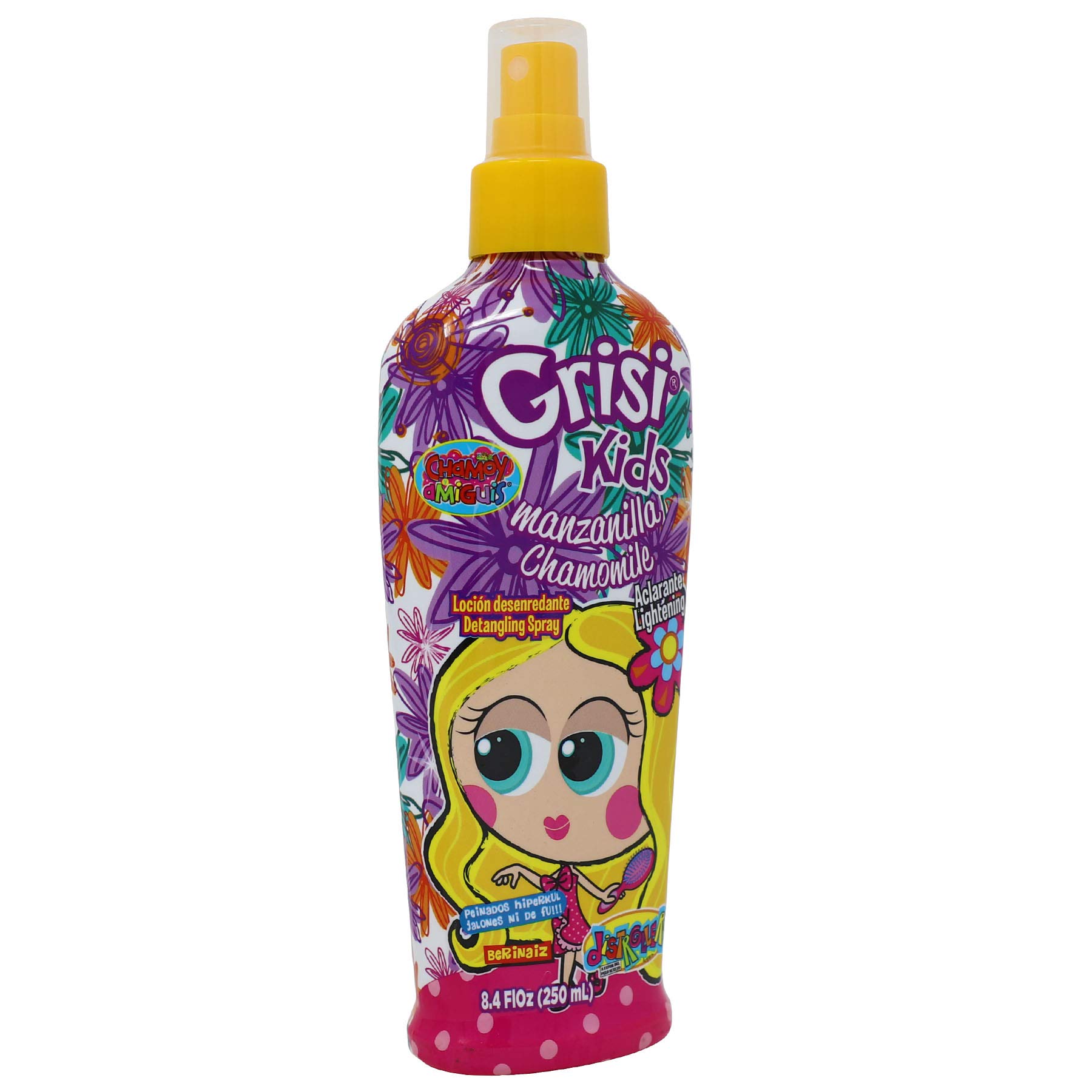 Foto 3 pulgar | Loción Desenredante Y Aclaradora En Aerosol Grisi Kids 250 Ml X3 - Venta Internacional.