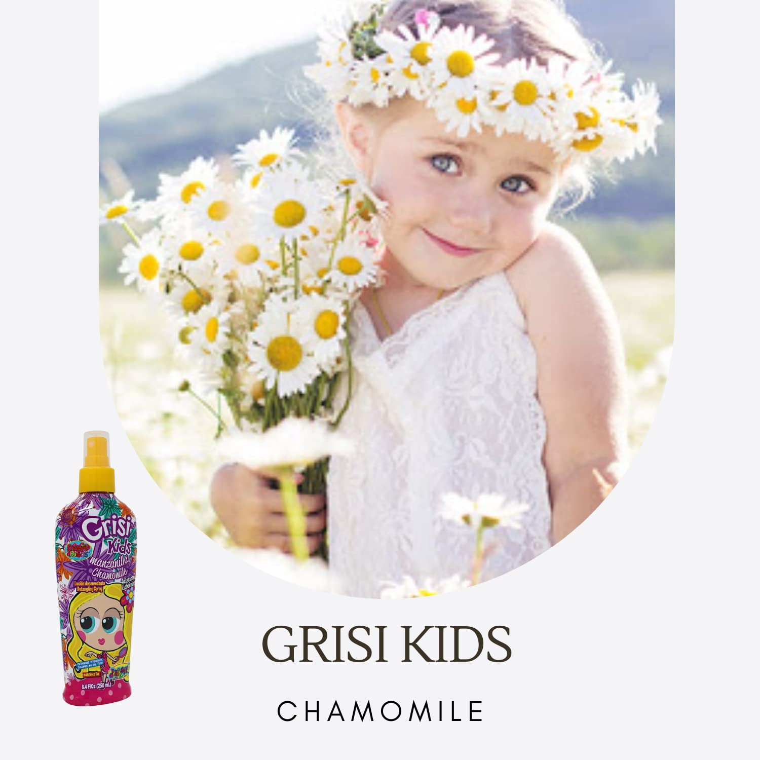 Foto 5 | Loción Desenredante Y Aclaradora En Aerosol Grisi Kids 250 Ml X3 - Venta Internacional.