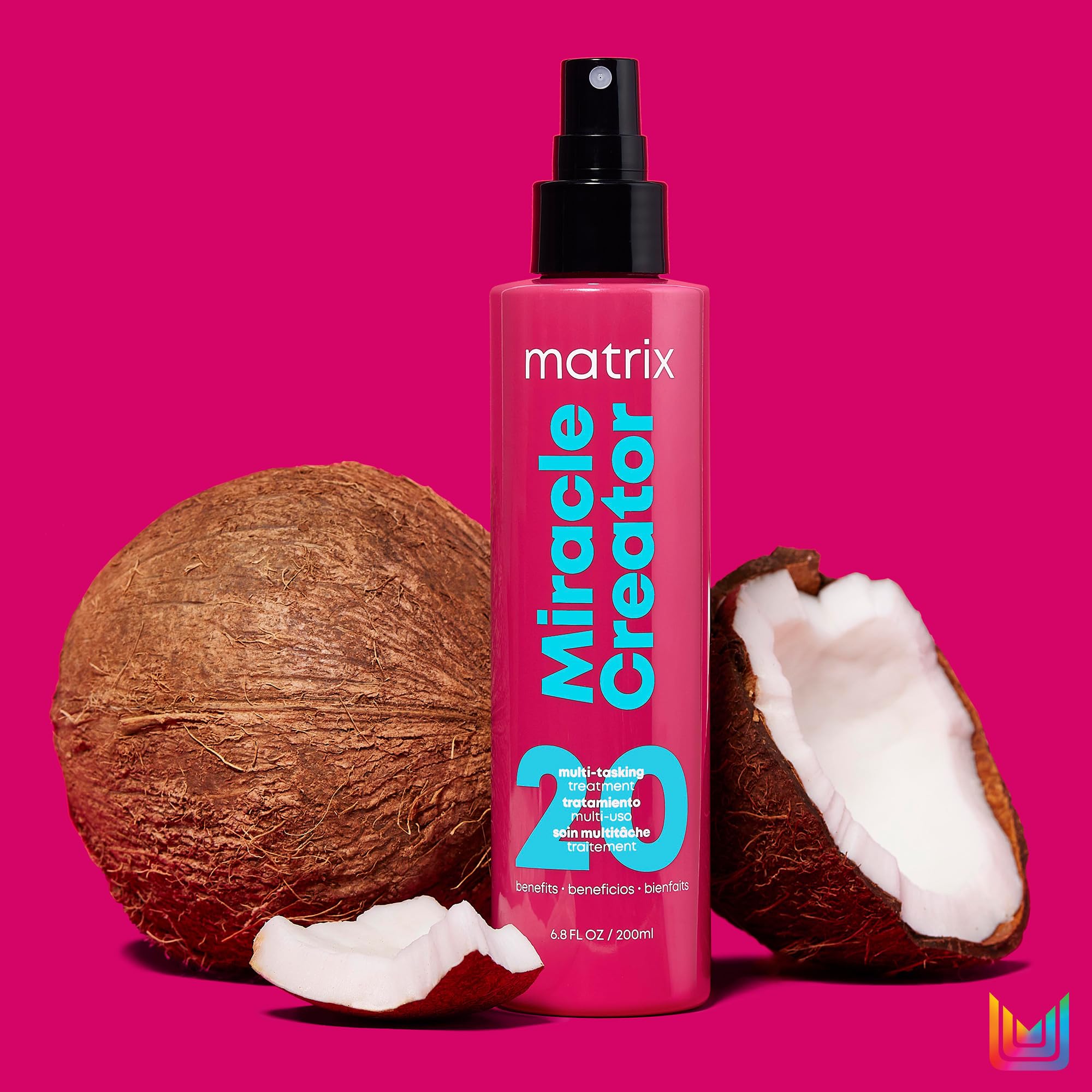 Foto 8 pulgar | Spray Sin Enjuague Matrix Miracle Creator, 20 Beneficios, 200 Ml - Venta Internacional.