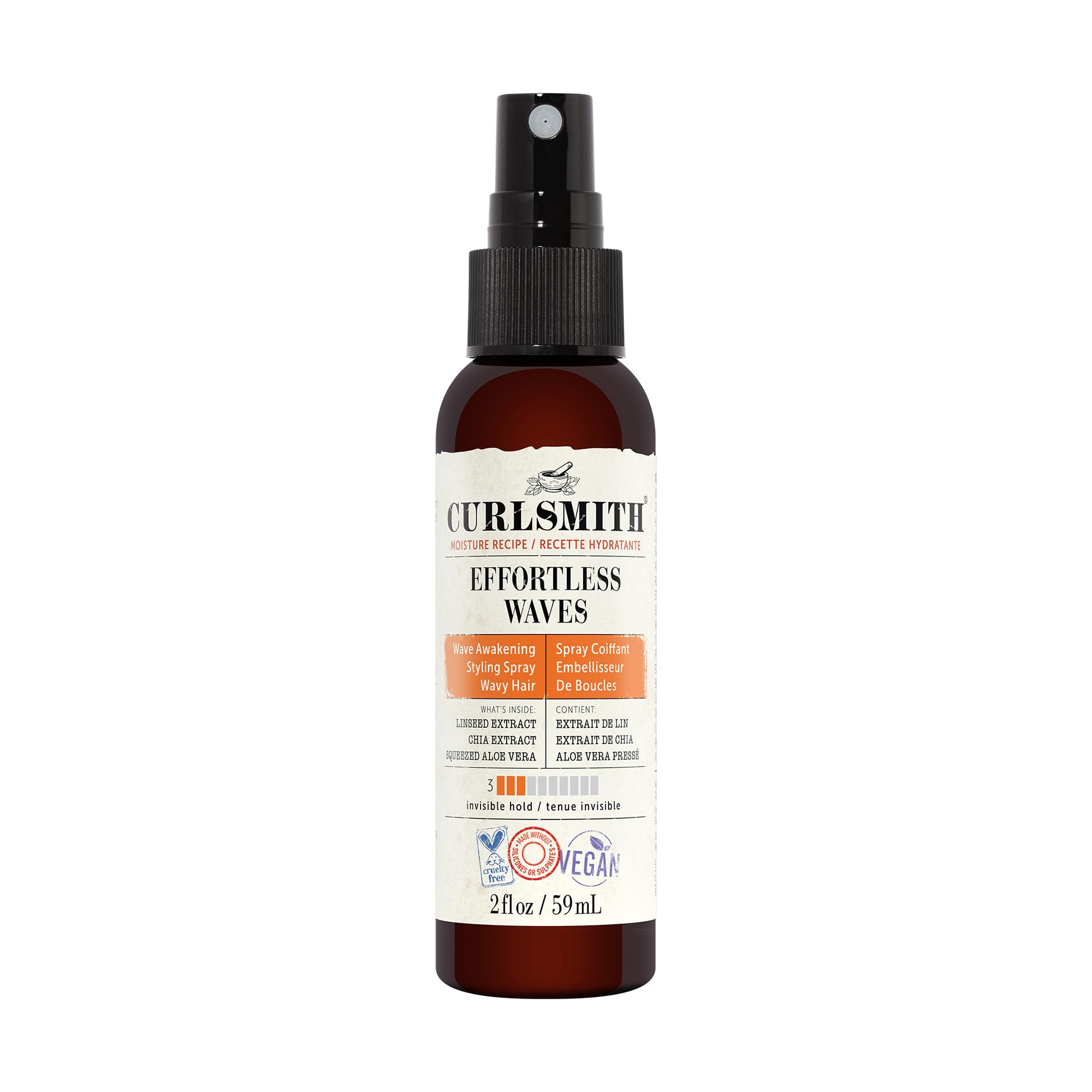 Foto 2 pulgar | Spray Para Peinar Curlsmith Effortless Waves, 59 Ml/2 Fl Oz, Vegano - Venta Internacional.