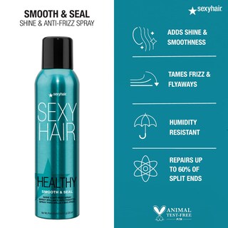 Foto 3 | Spray Antiencrespamiento Y Brillo Sexyhair Healthy Smooth 180 Ml - Venta Internacional.