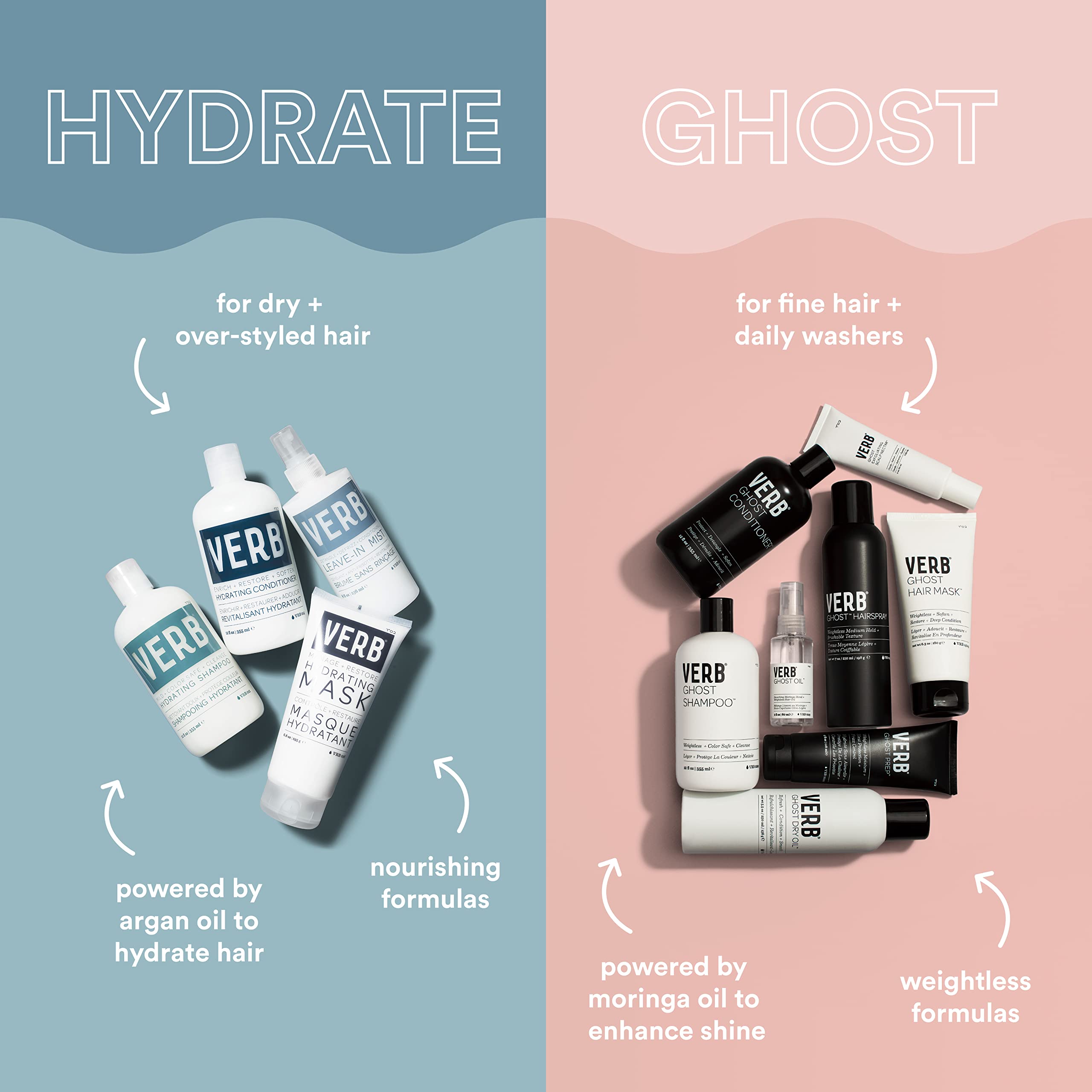 Foto 6 | Laca Para El Cabello Verb Ghost 207 Ml, Fijación Media, Ligera - Venta Internacional.