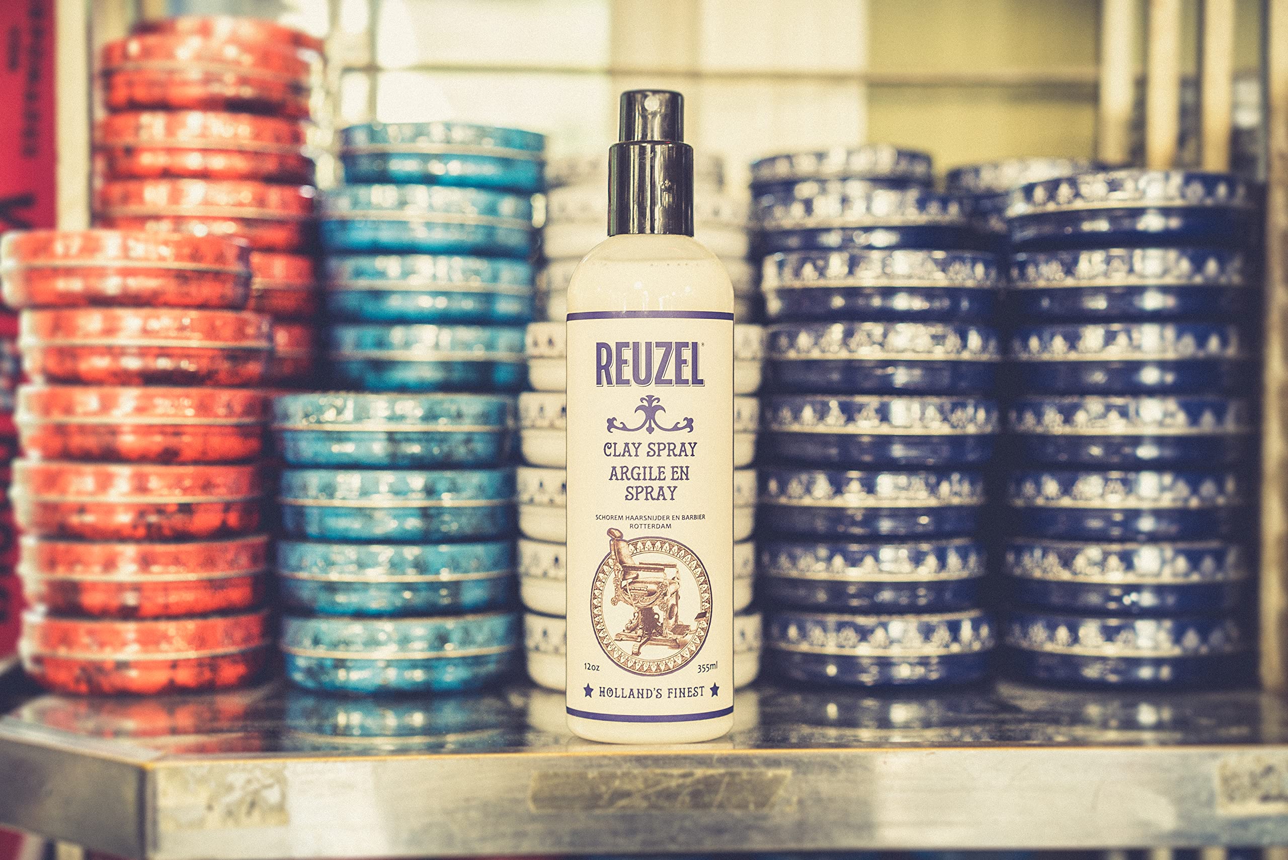 Foto 5 pulgar | Hairspray Reuzel Clay Spray Añade Textura Y Definición (355 Ml) - Venta Internacional.