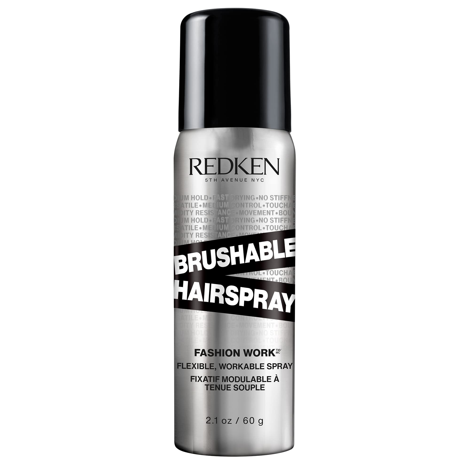 Foto 2 pulgar | Hairspray Redken Brusable 12, Flexible, De Fijación Media, 55 Ml - Venta Internacional.