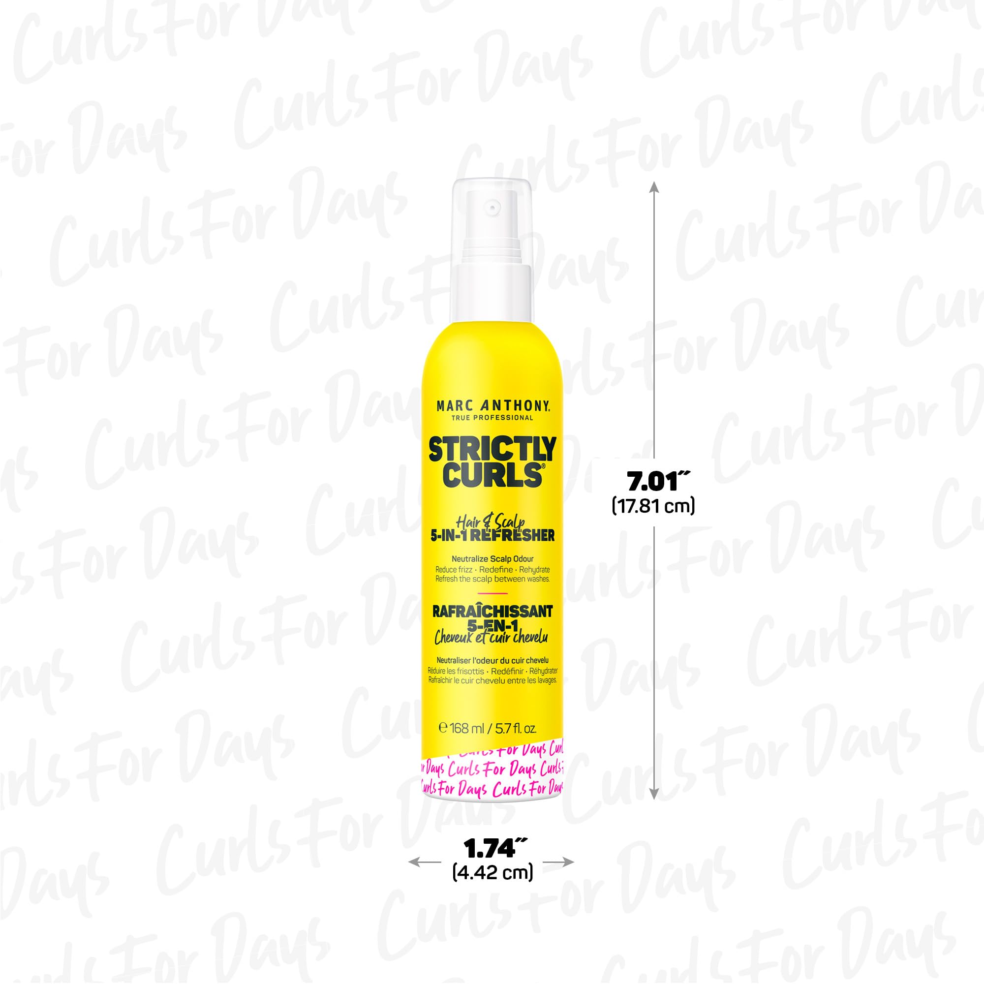 Foto 3 | Laca Para Cabello Rizado Marc Anthony Strictly Curls 5 En 1, 170 Ml - Venta Internacional.