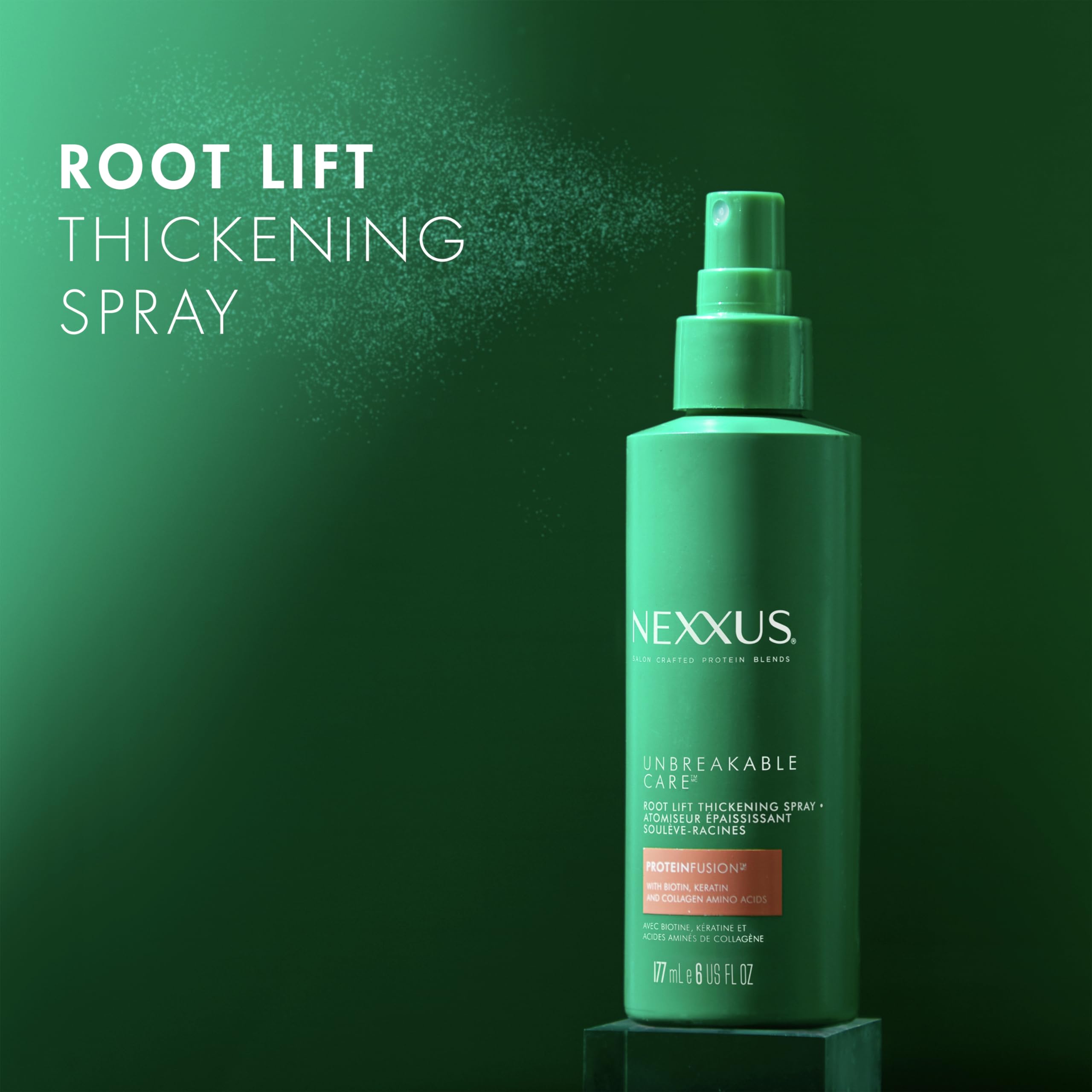 Foto 8 pulgar | Spray Espesante Nexxus Root Lift Unbreakable Care 180 Ml - Venta Internacional.