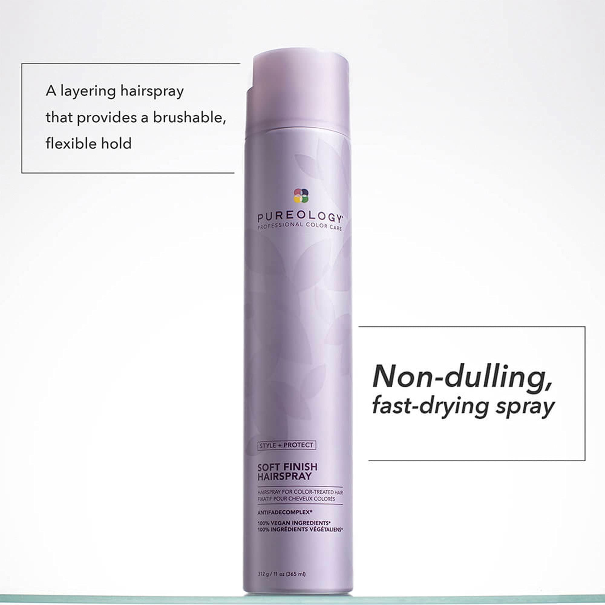 Foto 3 pulgar | Laca Para El Cabello Pureology Style + Protect Soft Finish 325 Ml - Venta Internacional.