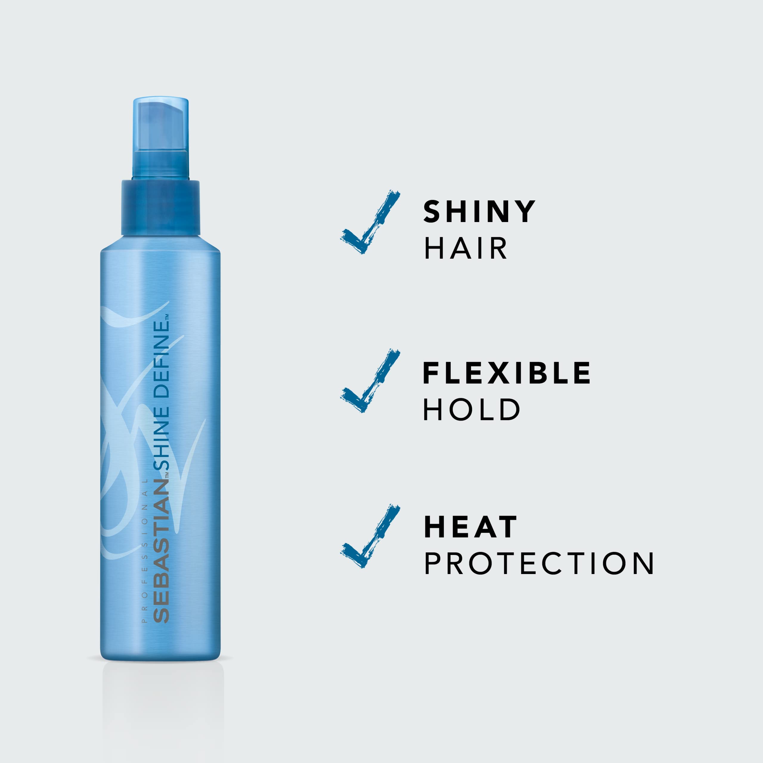 Foto 3 pulgar | Spray Para El Cabello Sebastian Shine Define Flexible Hold 200 Ml - Venta Internacional.