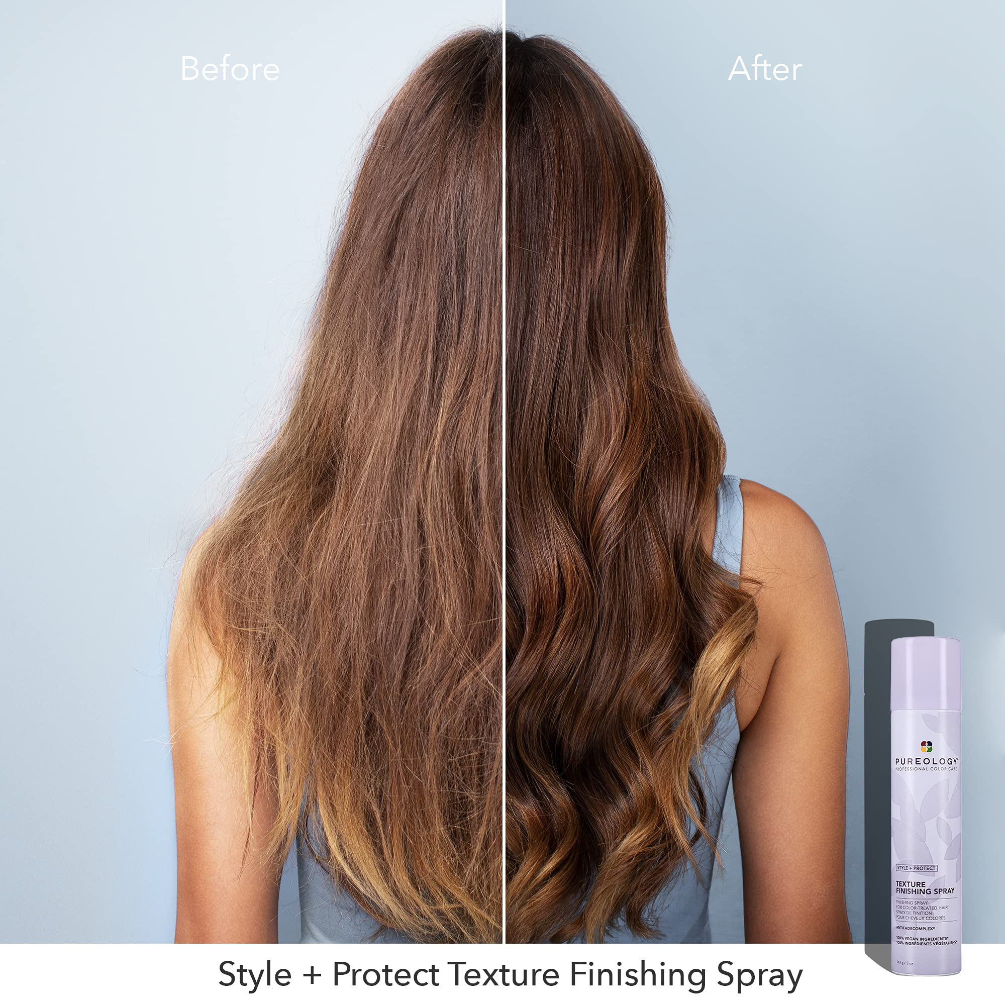 Foto 4 pulgar | Spray De Acabado De Texturas Pureology Style + Protect 150 Ml - Venta Internacional.