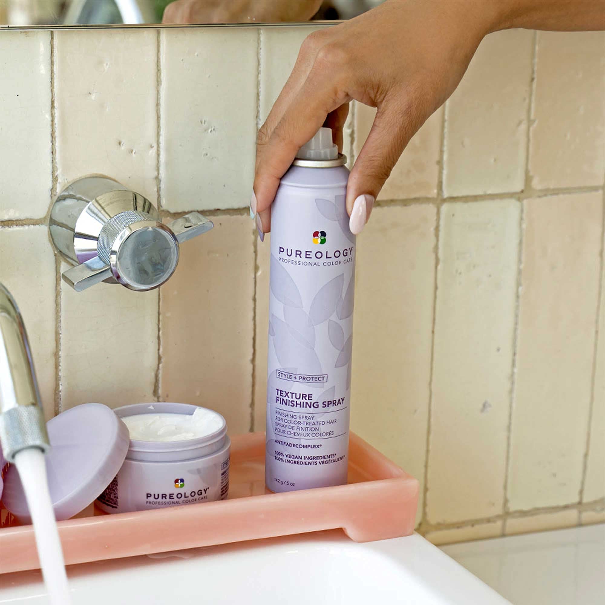 Foto 6 pulgar | Spray De Acabado De Texturas Pureology Style + Protect 150 Ml - Venta Internacional.