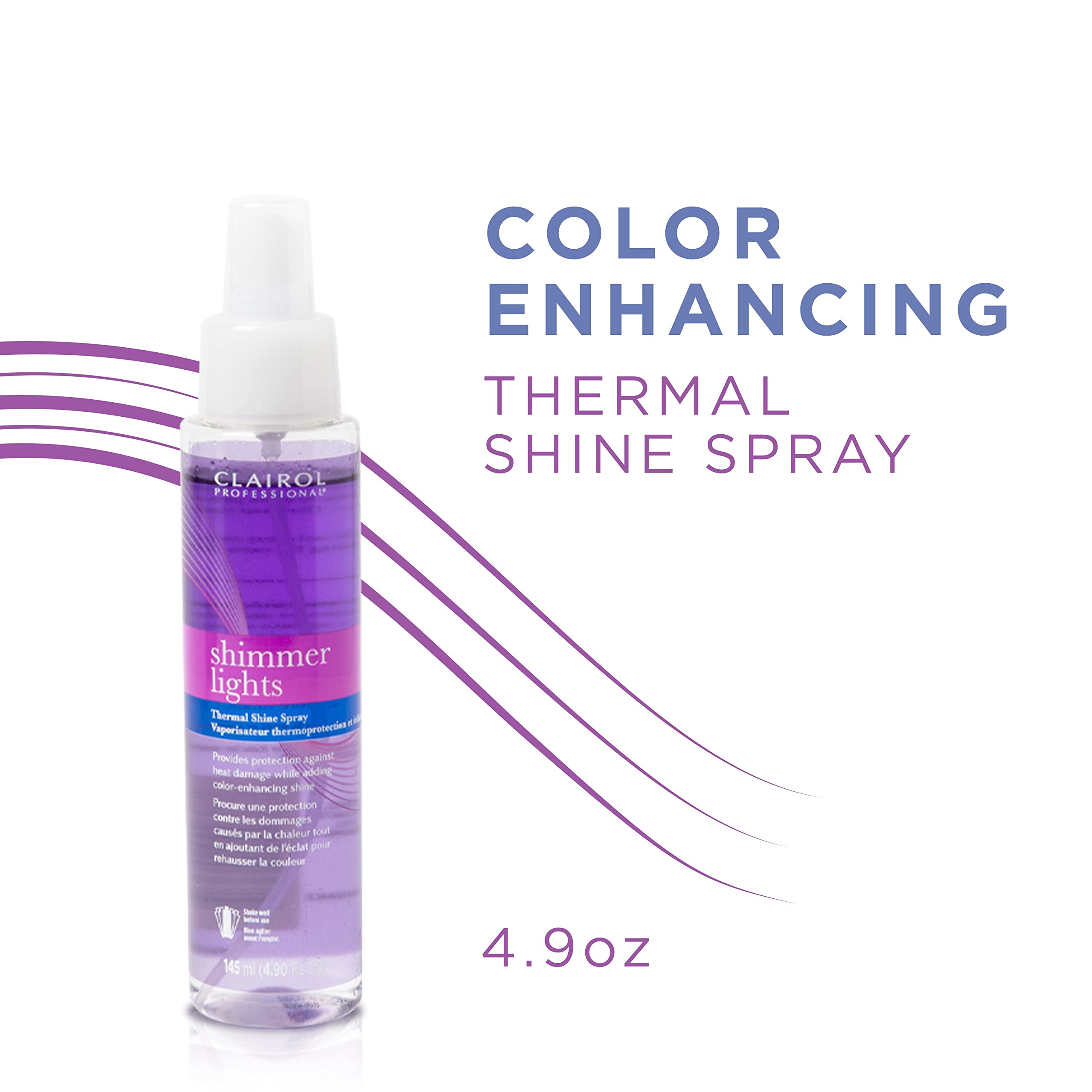 Foto 3 pulgar | Spray De Brillo Térmico Clairol Professional Shimmer Lights, 145 Ml - Venta Internacional.