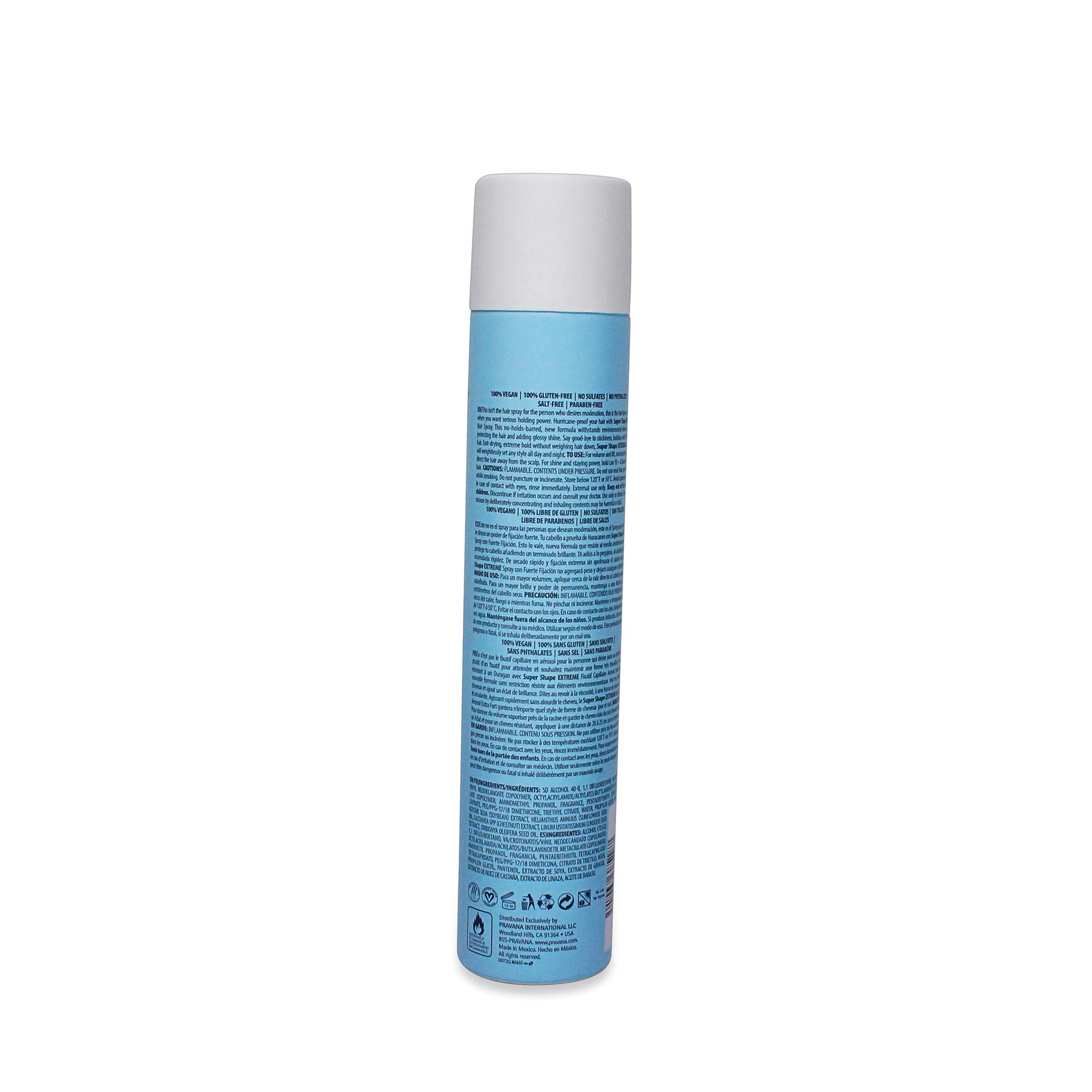 Foto 3 pulgar | Styling Mist Pravana Super Shape Extreme Strong Hold - Venta Internacional.