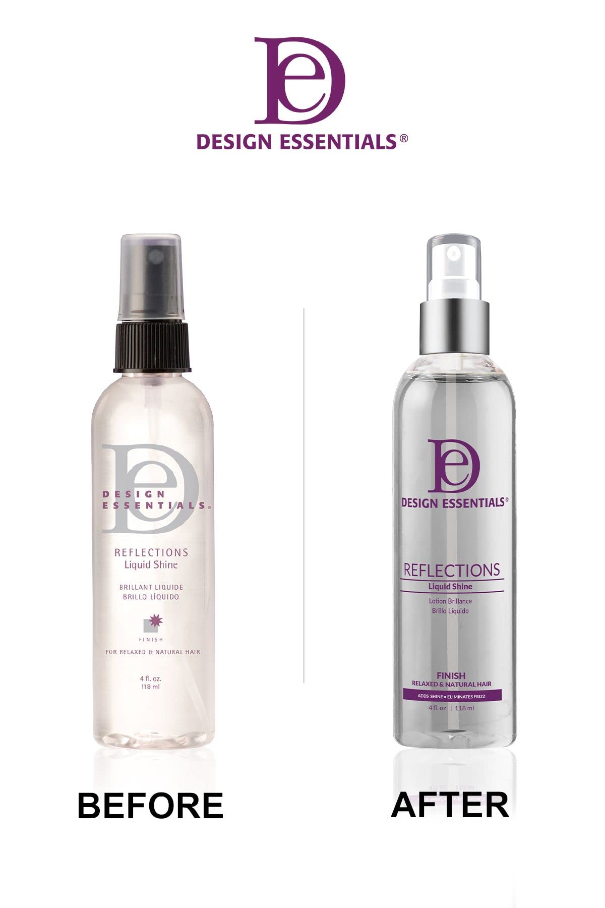 Foto 4 pulgar | Esmalte De Pelo En Spray Design Essentials Reflections 120 Ml - Venta Internacional.
