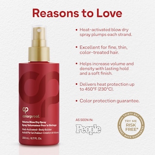 Foto 3 | Spray Colorproof Volume Blow Dry De 200 Ml Para Cabello Fino Teñido - Venta Internacional.