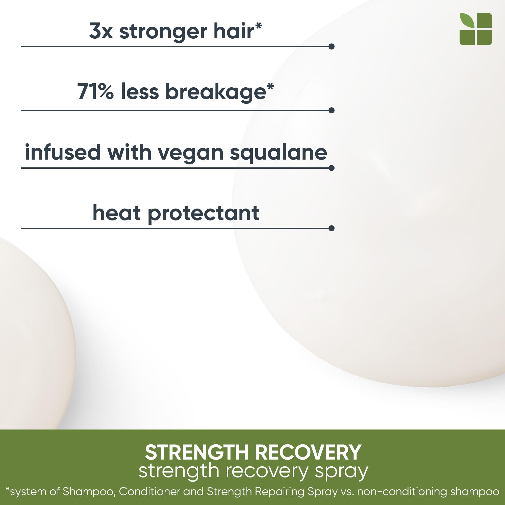 Foto 4 pulgar | Acondicionador Sin Enjuague En Aerosol Biolage Strength Recovery 230 Ml - Venta Internacional.