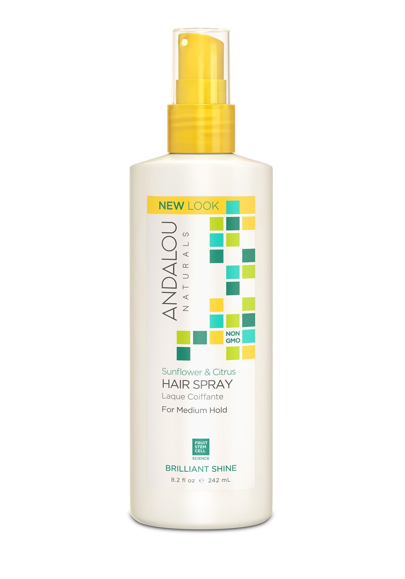 Spray Para El Cabello Andalou Naturals Brilliant Shine Sunflower 240 Ml - Venta Internacional.