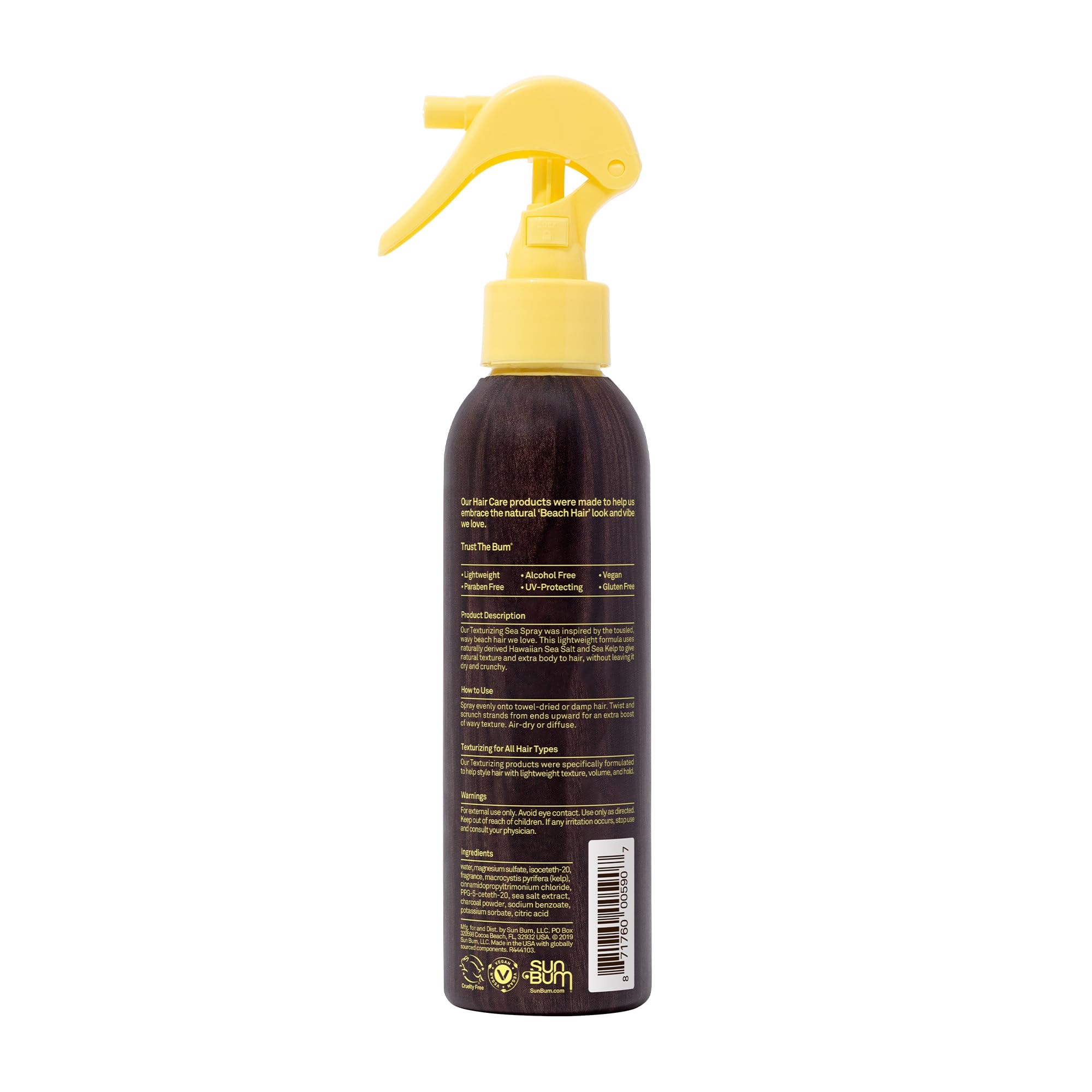 Foto 3 pulgar | Spray De Sal Marina Sun Bum Sea Spray Texturizante Y Voluminizador De 180 Ml - Venta Internacional.