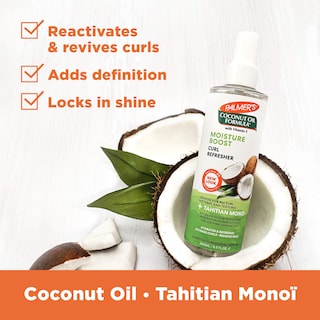 Foto 3 | Spray Refrescante Para Rizos, Aceite De Coco Palmer's, 250 Ml, Hidratante - Venta Internacional.