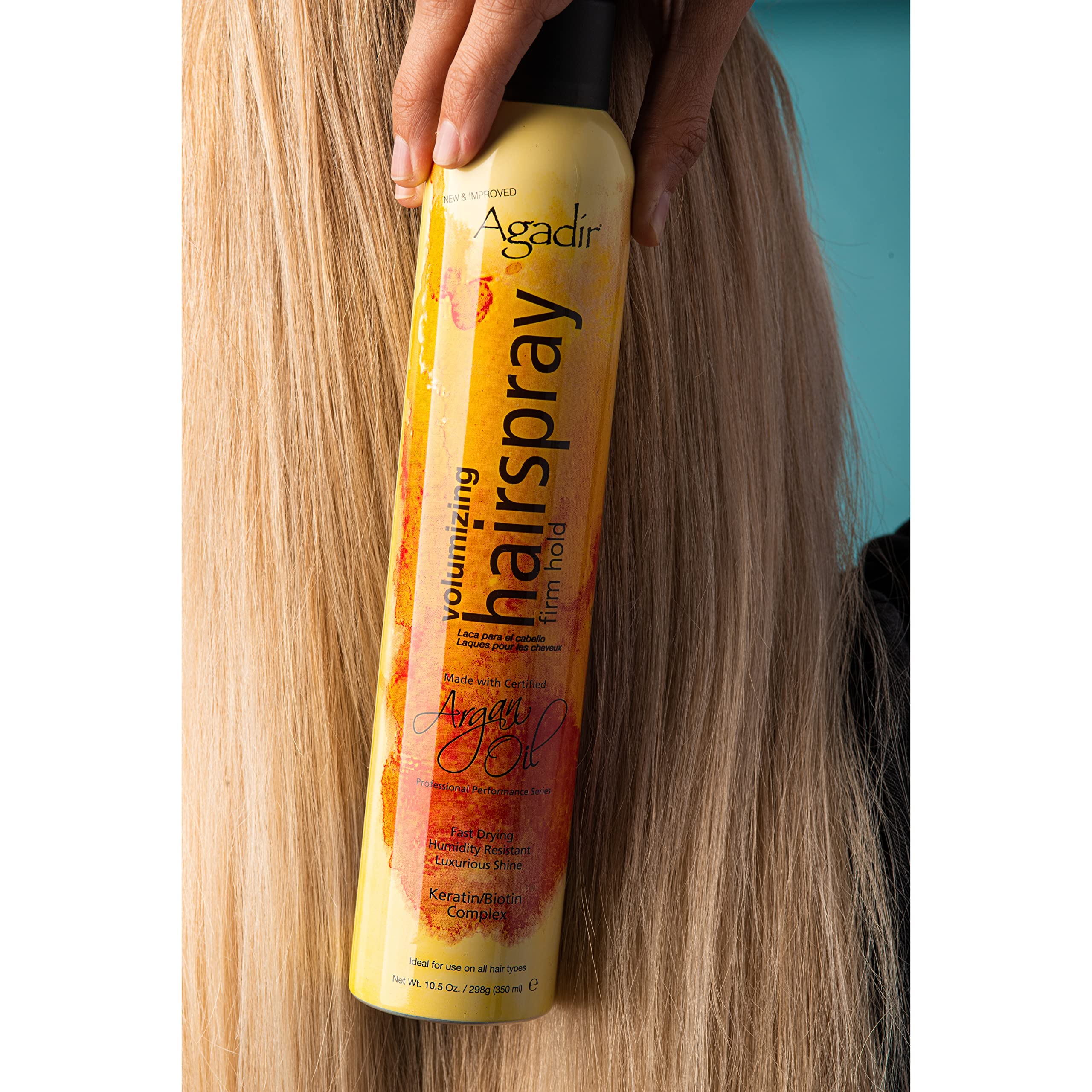 Foto 3 | Spray Para El Cabello Agadir Voluminizing Firm Hold 310 Ml - Venta Internacional.