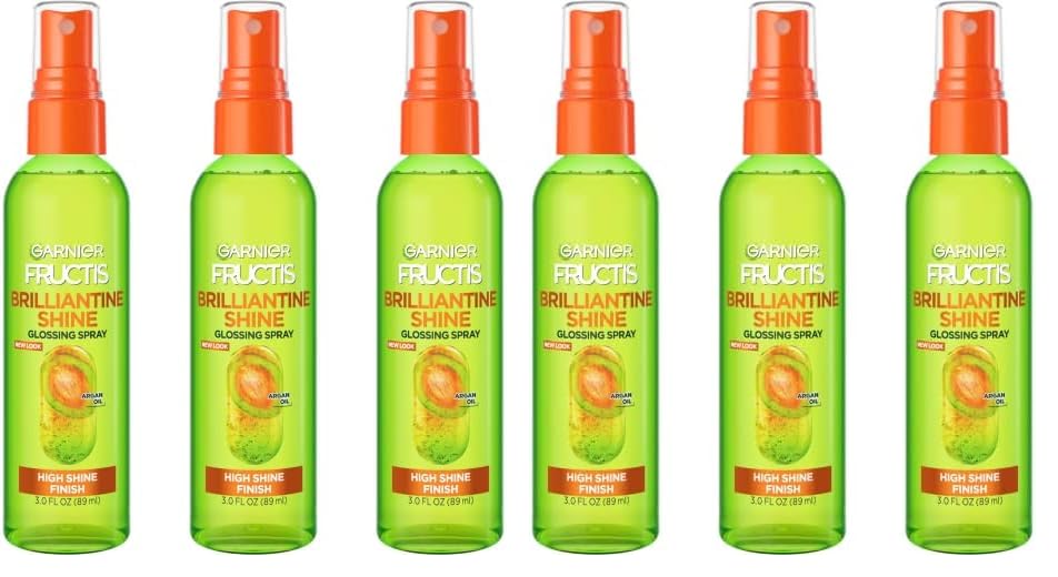 Spray Garnier Fructis Style Brilliantine Shine De 90 Ml (paquete De 6) - Venta Internacional.