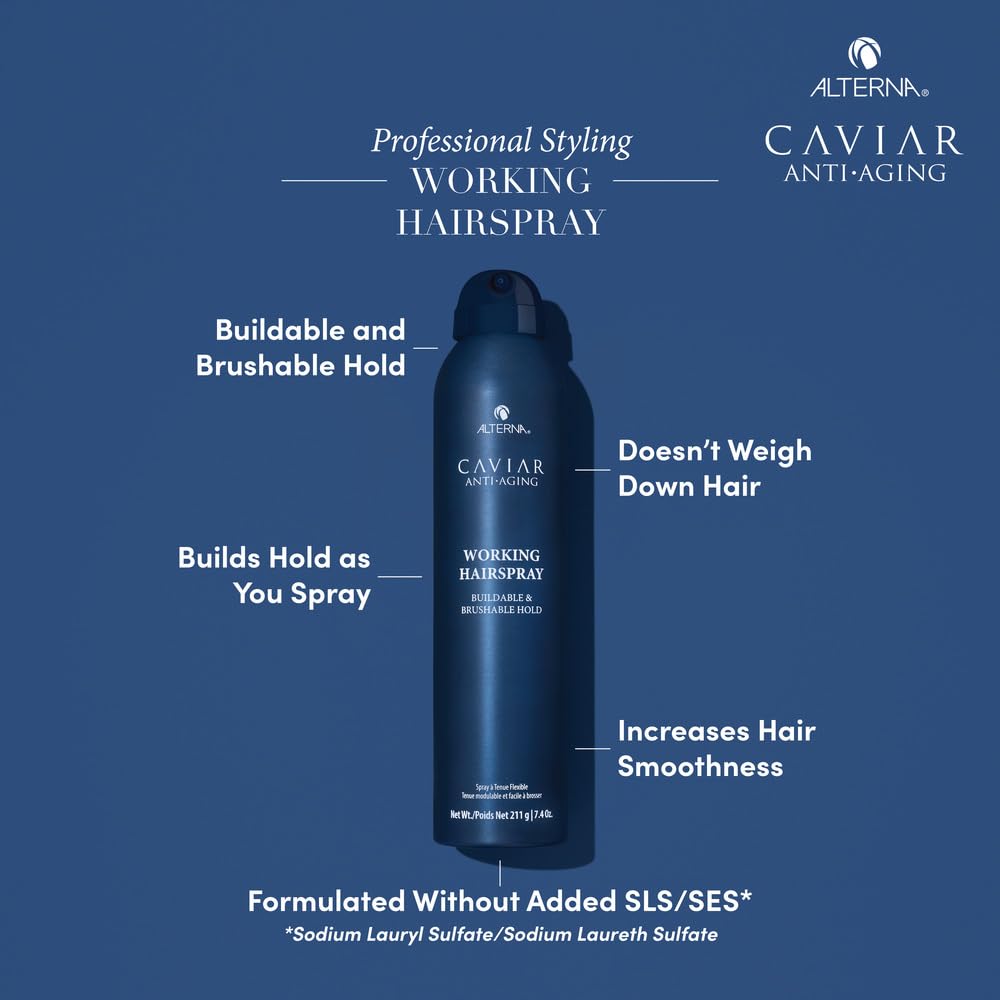 Foto 4 | Spray Para El Cabello Alterna Caviar Antienvejecimiento Para Peinado Profesional - Venta Internacional.