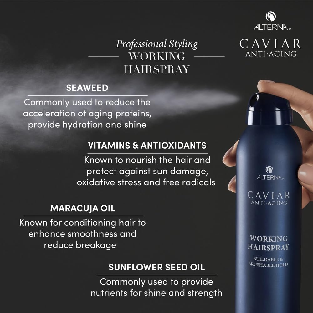 Foto 6 | Spray Para El Cabello Alterna Caviar Antienvejecimiento Para Peinado Profesional - Venta Internacional.