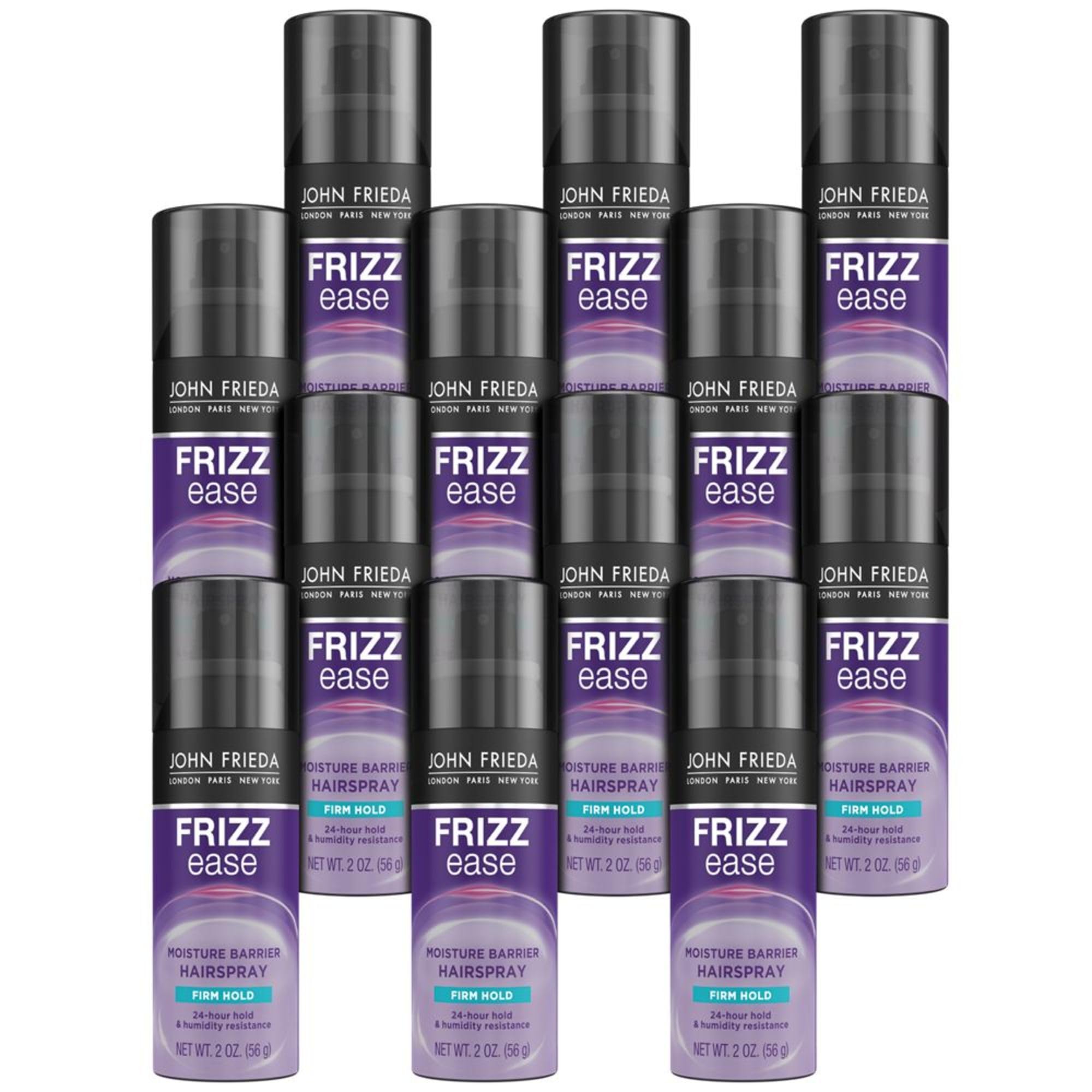 Laca Para El Cabello John Frieda Frizz Ease Firm Hold 60 Ml (paquete De 12) - Venta Internacional.