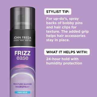 Foto 3 | Laca Para El Cabello John Frieda Frizz Ease Firm Hold 60 Ml (paquete De 12) - Venta Internacional.