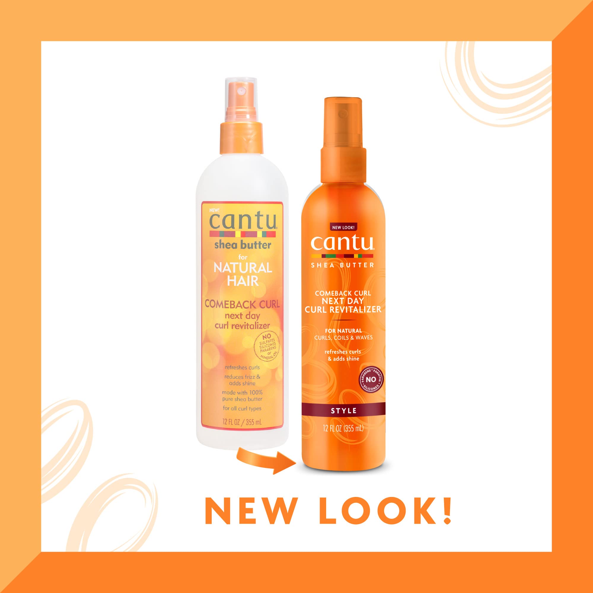 Foto 2 | Curl Revitalizer Mist Cantu Comeback Curl Con Manteca De Karité 350 Ml - Venta Internacional.