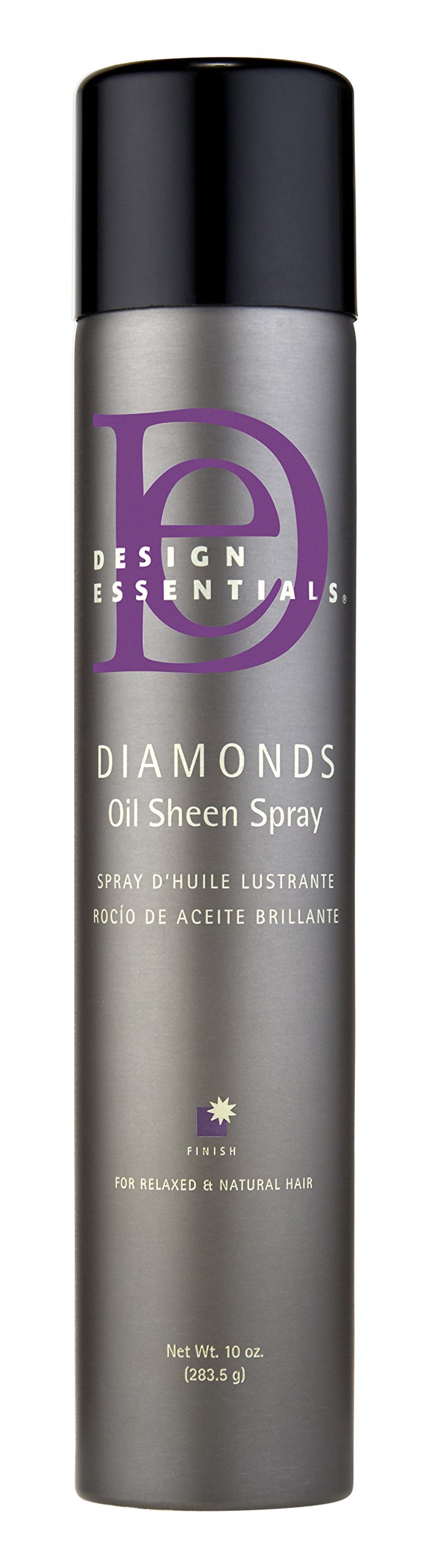 Foto 2 pulgar | Spray Oil Sheen Design Essentials Diamonds Para Cabello Relajado, 300 Ml - Venta Internacional.