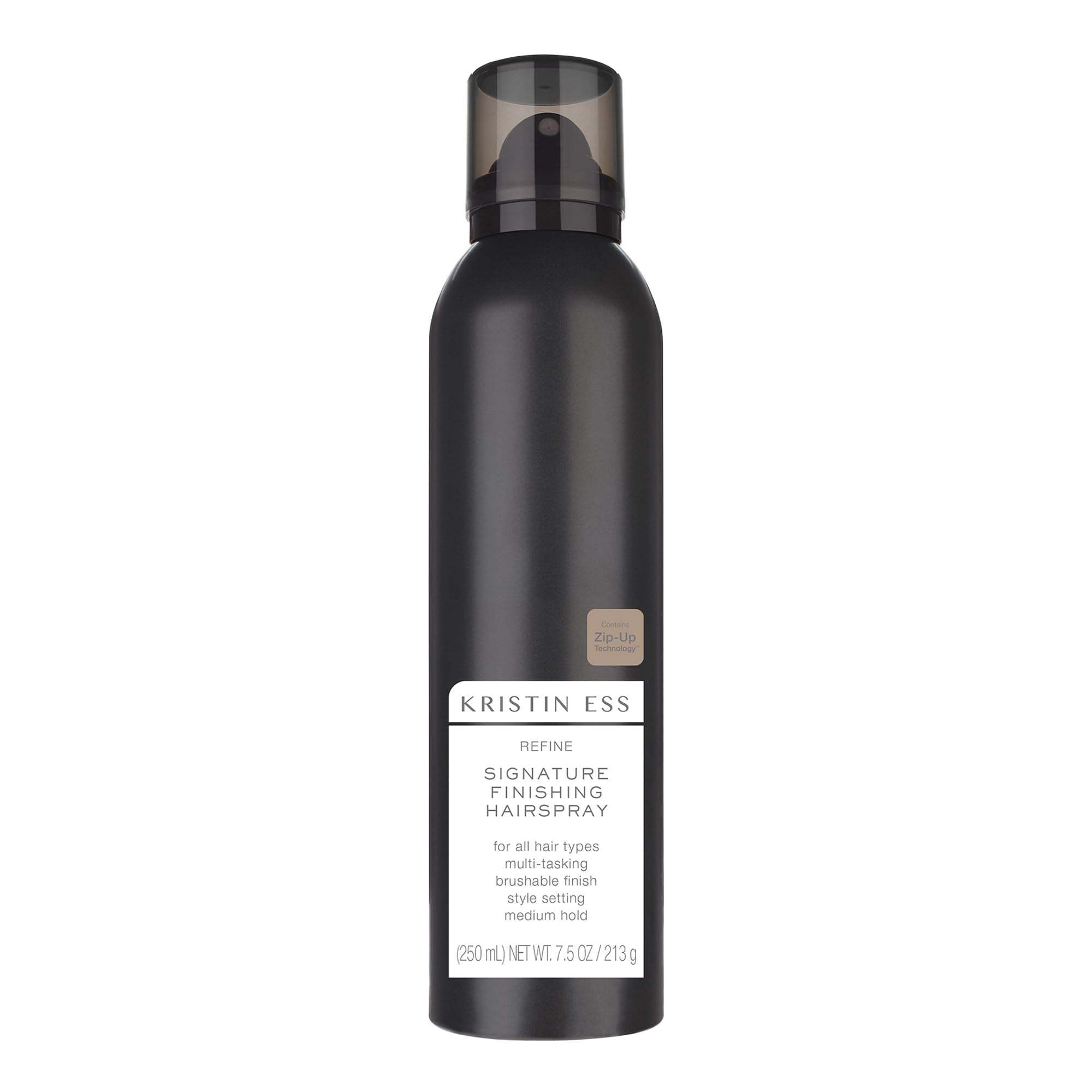 Laca Para El Cabello Kristin Ess Hair Refine Signature, 220 Ml, Fijación Flexible - Venta Internacional.