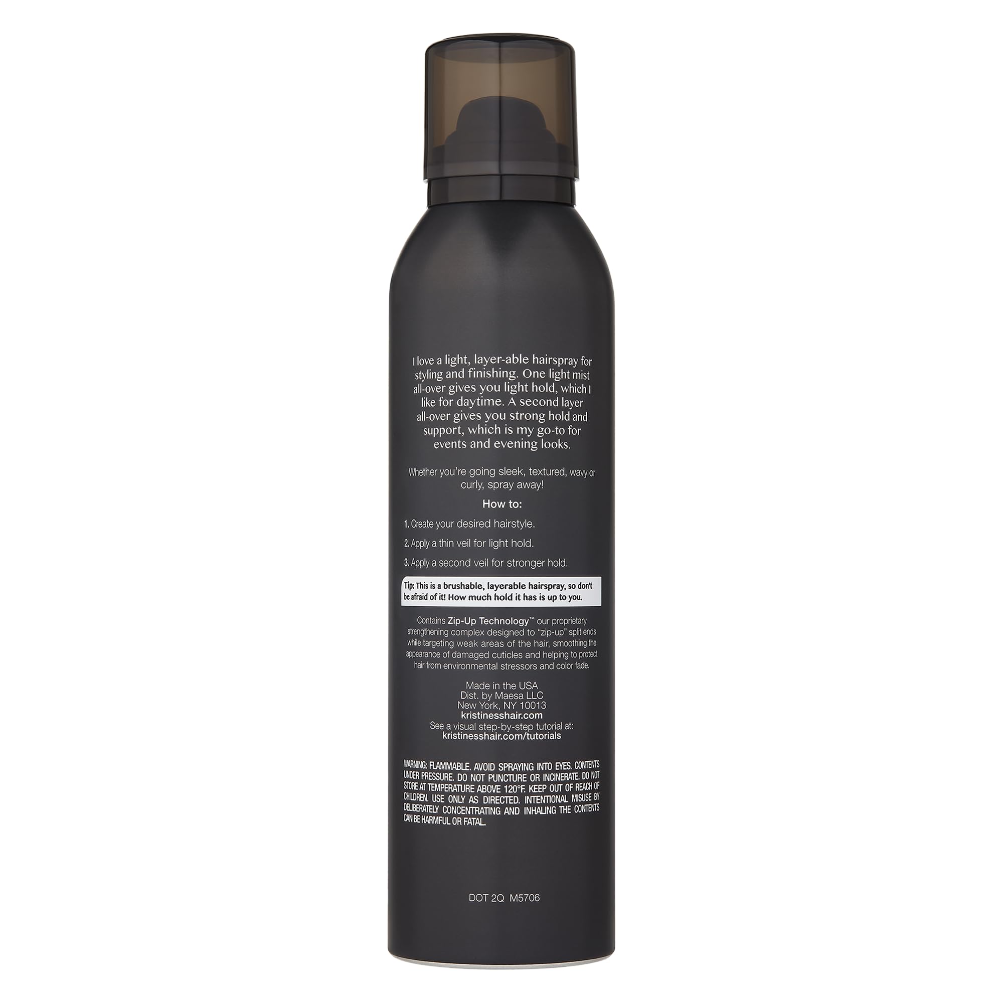 Foto 3 pulgar | Laca Para El Cabello Kristin Ess Hair Refine Signature, 220 Ml, Fijación Flexible - Venta Internacional.