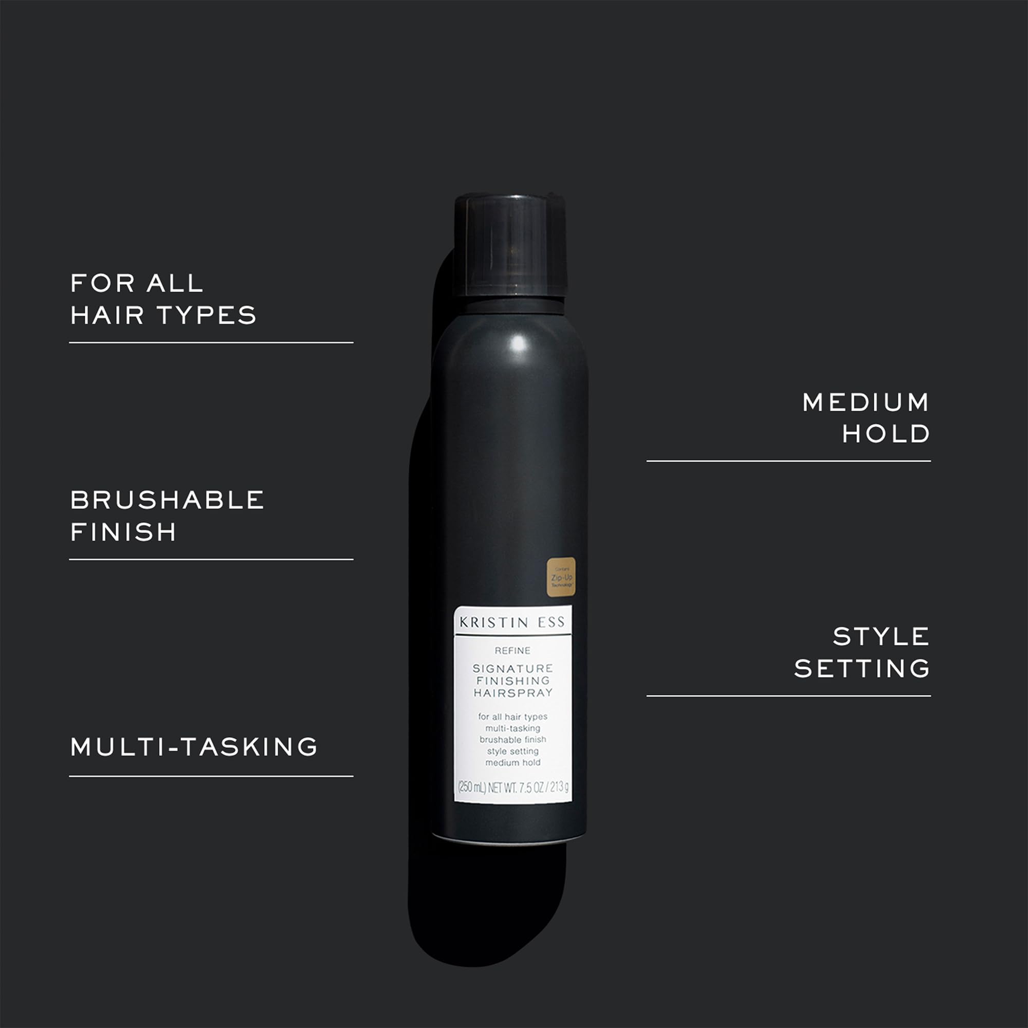 Foto 5 pulgar | Laca Para El Cabello Kristin Ess Hair Refine Signature, 220 Ml, Fijación Flexible - Venta Internacional.