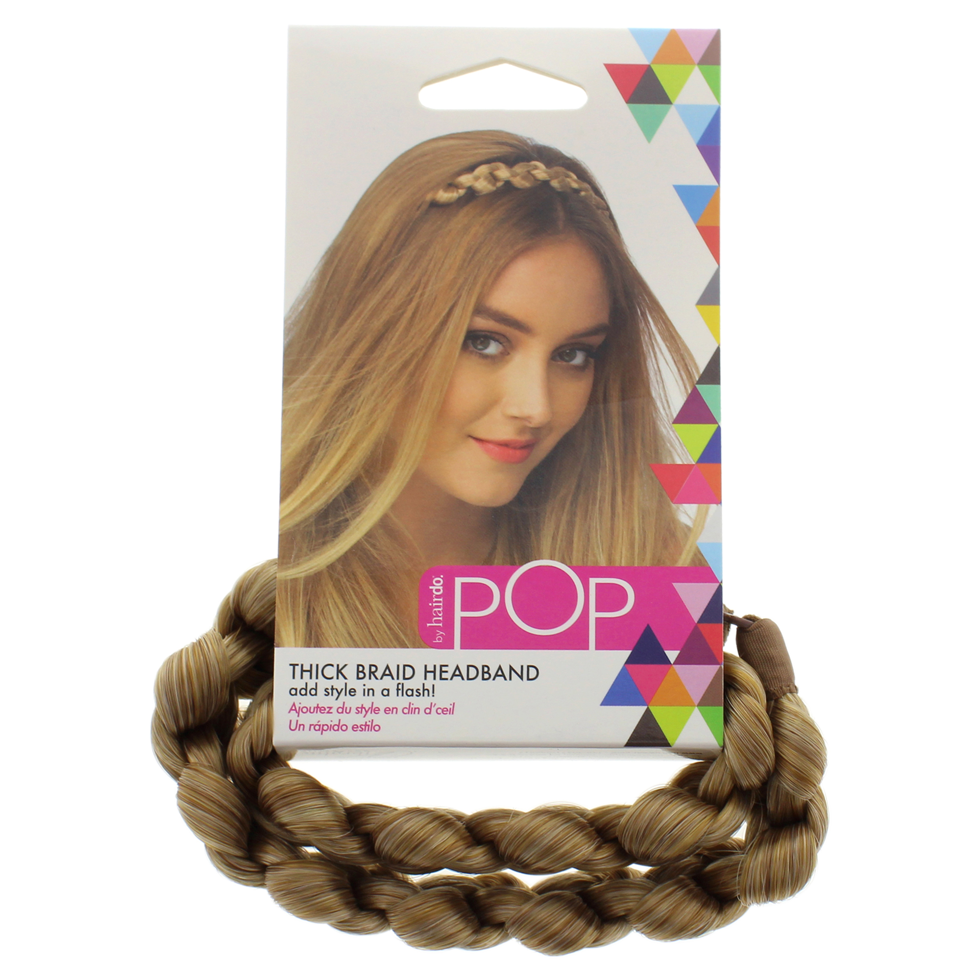 Diadema Hairdo Pop R25 Pelo Sintético Rubio Jengibre - Venta Internacional.