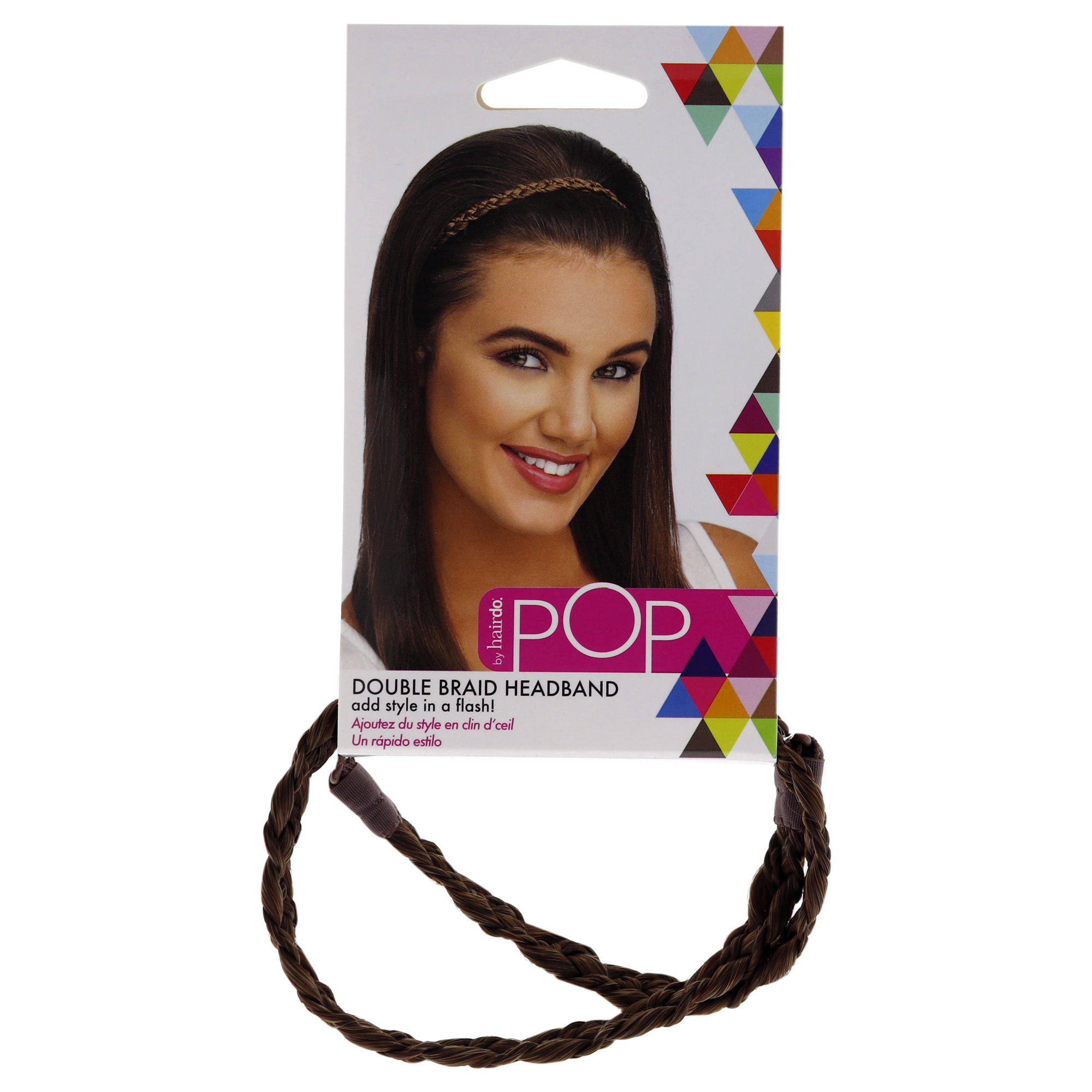 Foto 2 pulgar | Diadema Hairdo Pop Double Braid R10 Chestnut Para Cabello - Venta Internacional.