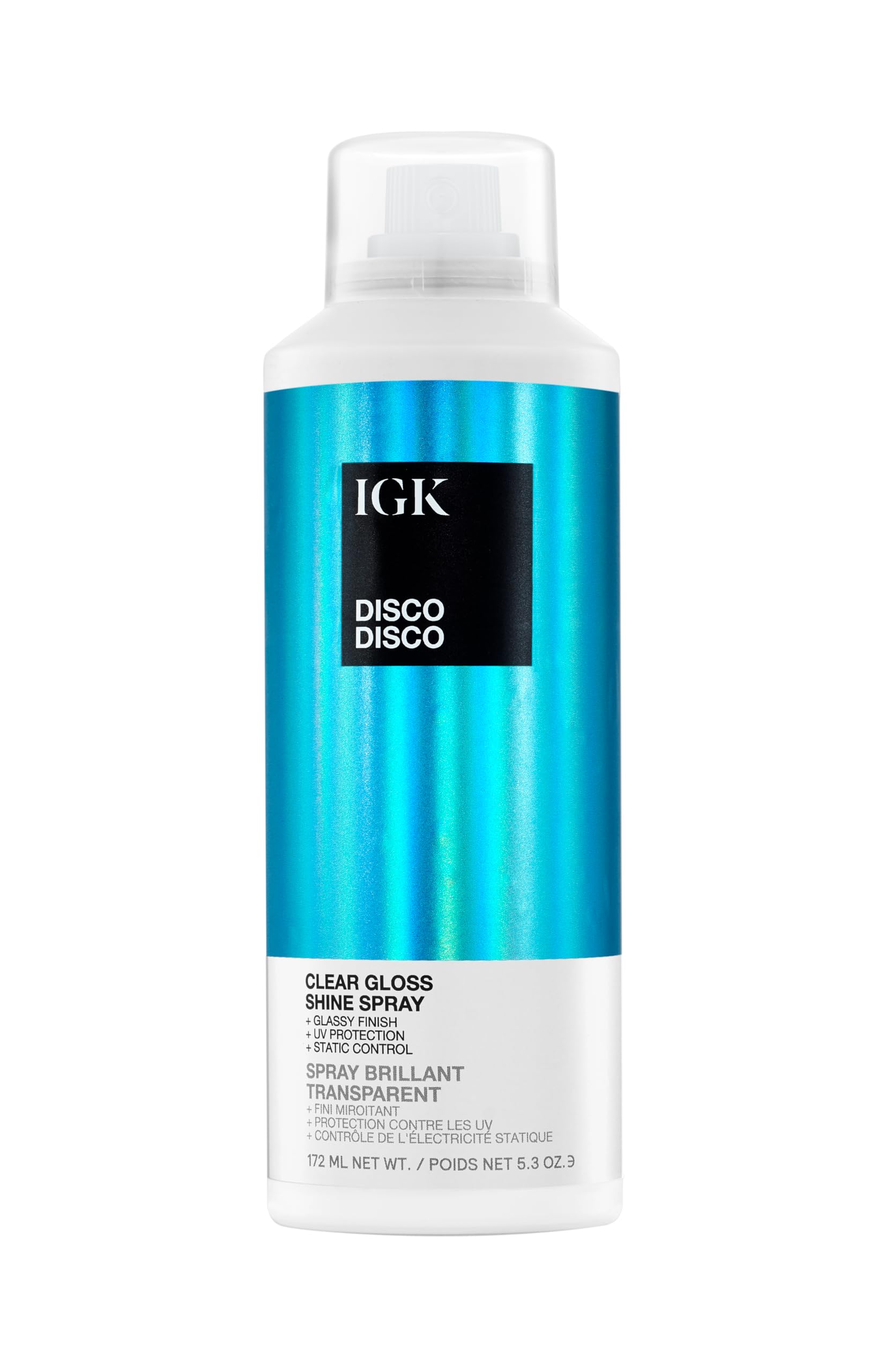 Foto 2 pulgar | Spray Para El Cabello Igk Disco Disco, Acabado Transparente Y Brillante, 150 Ml - Venta Internacional.