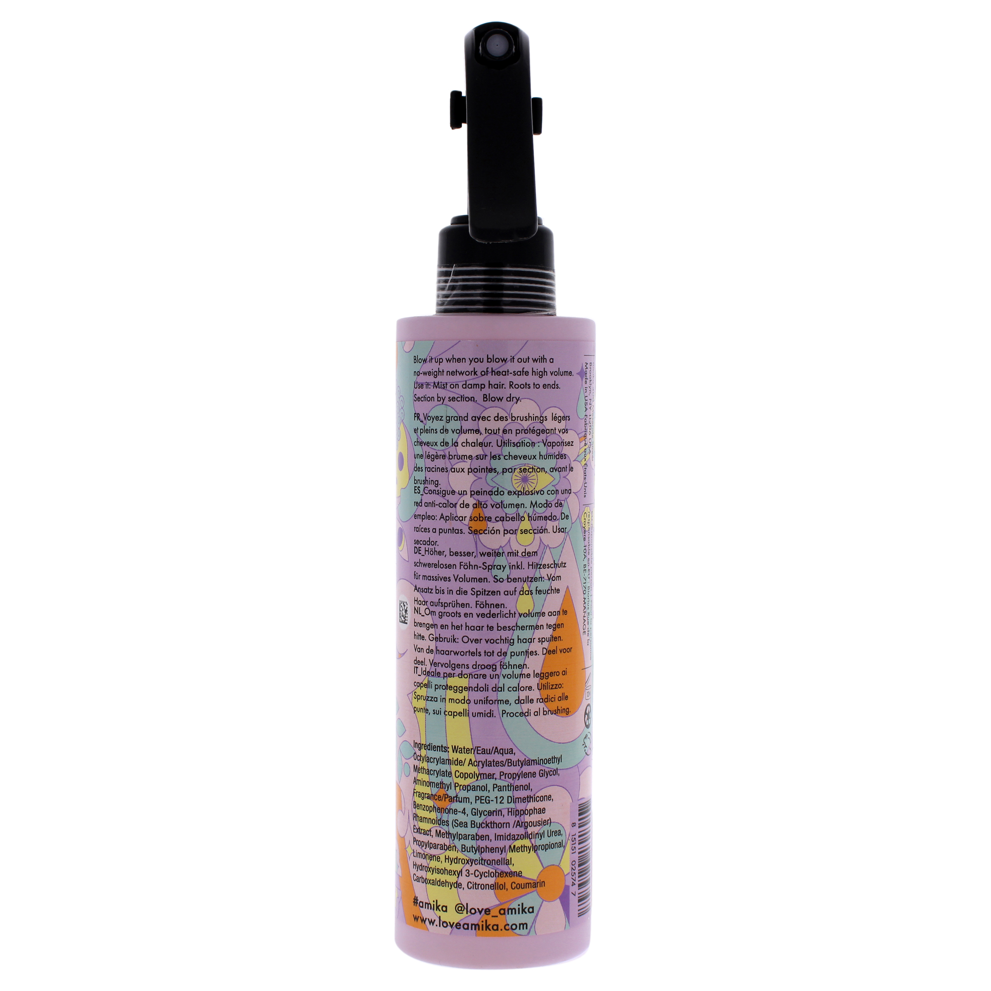 Foto 3 pulgar | Spray Voluminizador Amika Brooklyn Bombshell con Protección Térmica 200 ml - Venta Internacional