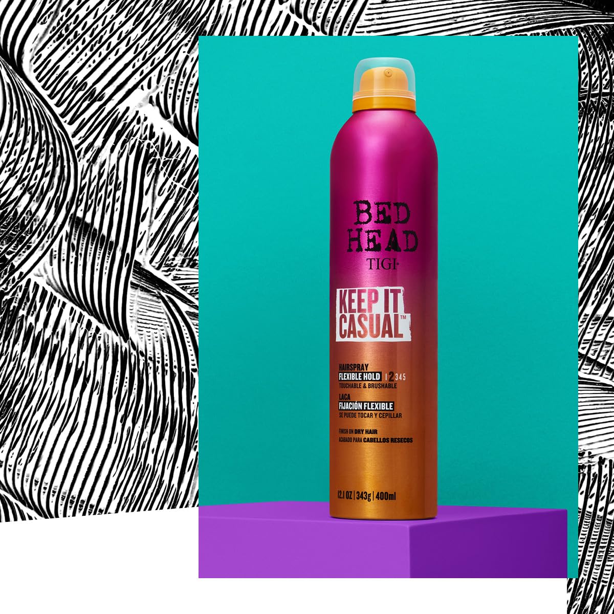 Foto 5 pulgar | Laca Para El Cabello Tigi Bed Head Frizz Control, Fijación Flexible, 270 Ml - Venta Internacional.