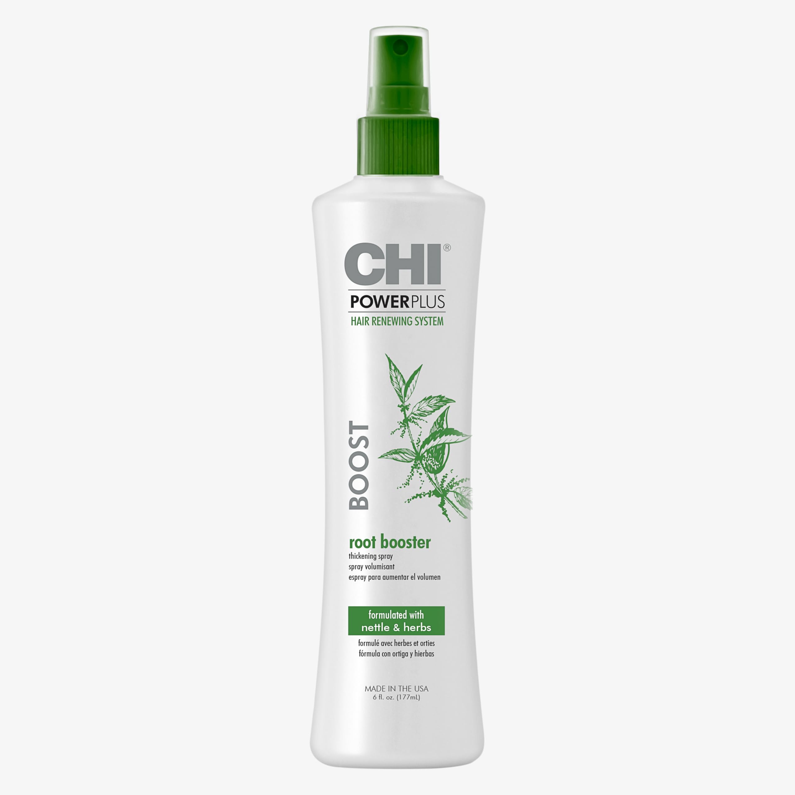 Spray Capilar Chi Powerplus Root Booster, Espesante, 180 Ml - Venta Internacional.