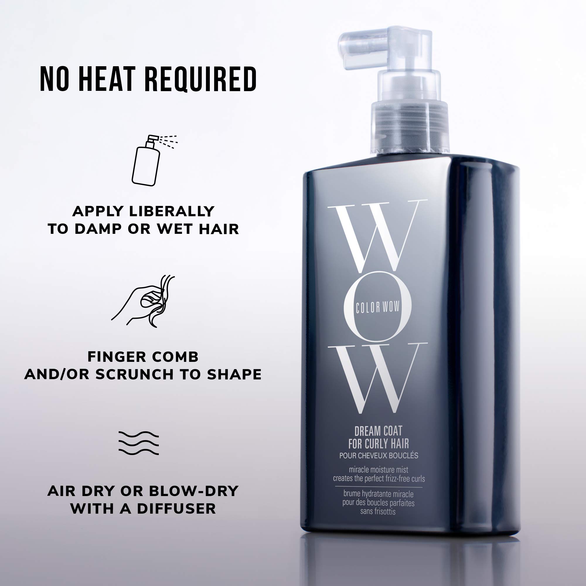 Foto 5 | Spray Color Wow Dream Coat Para Cabello Rizado Sin Encrespamiento - Venta Internacional.