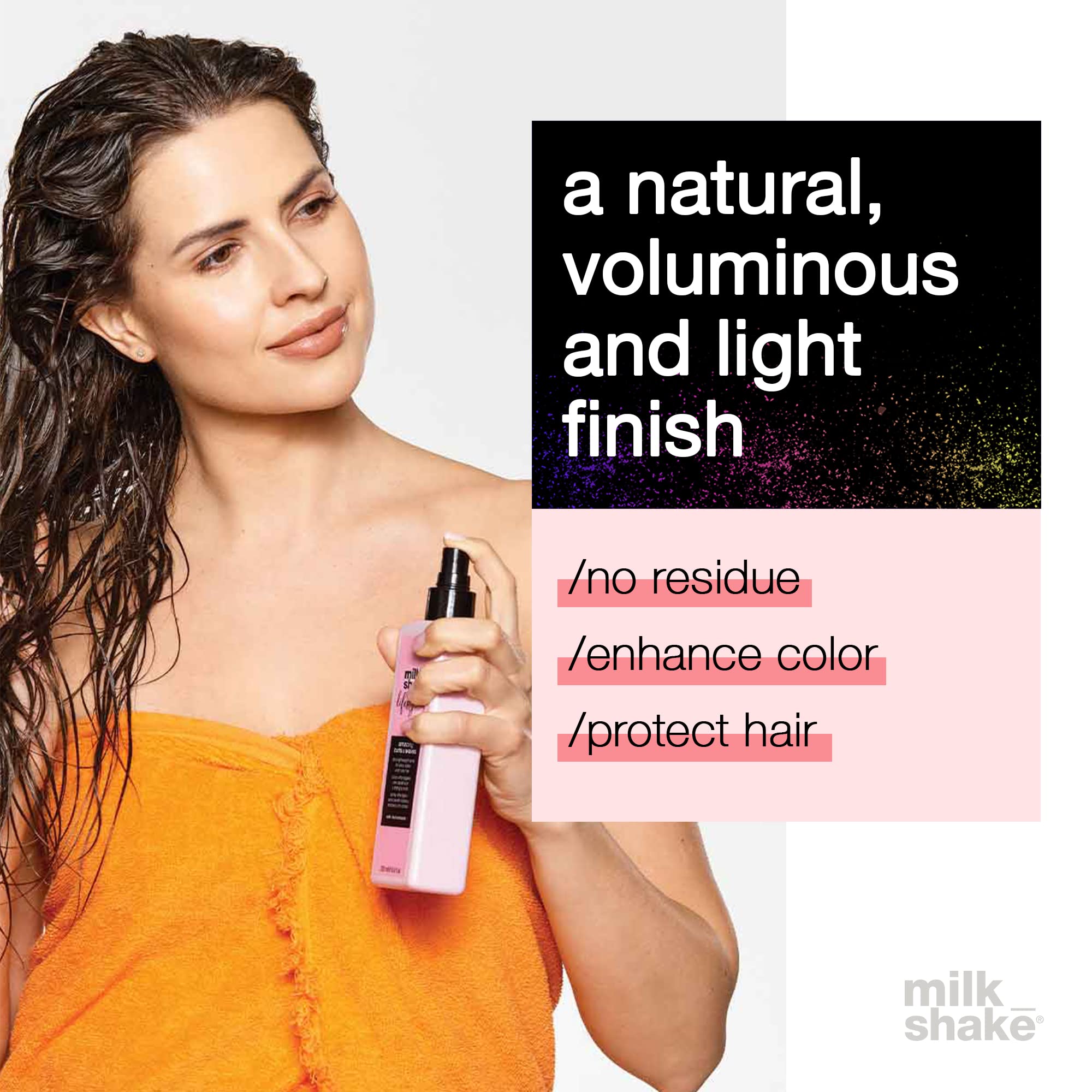 Foto 4 pulgar | Spray Refrescante Para Rizos Milk_shake Lifestyling Amazing Curls & Waves - Venta Internacional.