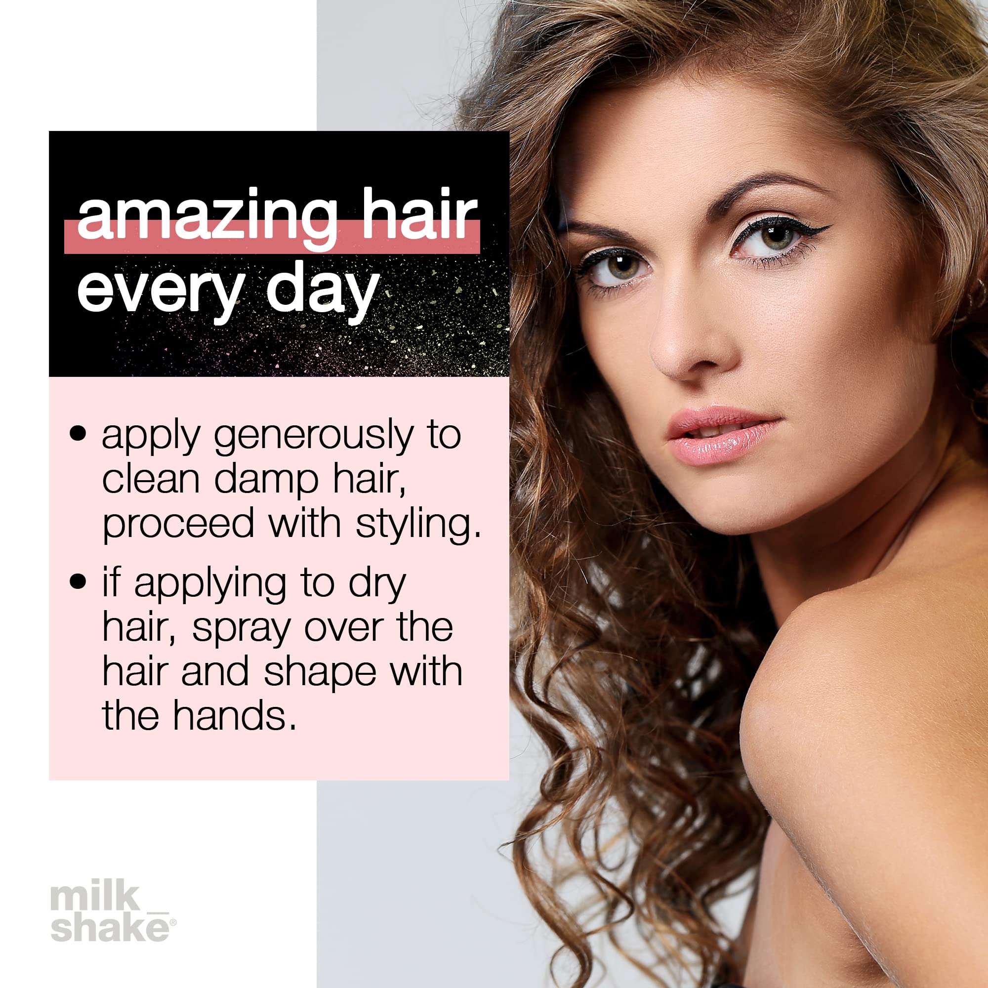 Foto 5 | Spray Refrescante Para Rizos Milk_shake Lifestyling Amazing Curls & Waves - Venta Internacional.