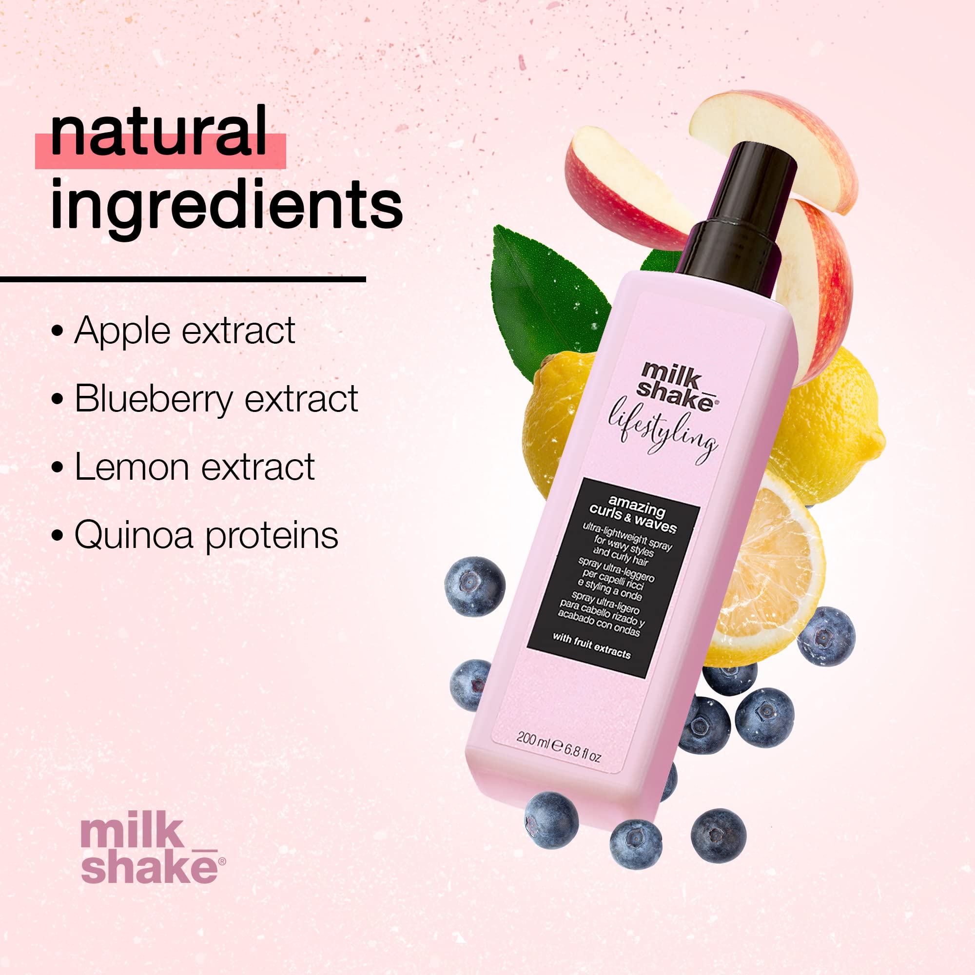 Foto 6 | Spray Refrescante Para Rizos Milk_shake Lifestyling Amazing Curls & Waves - Venta Internacional.